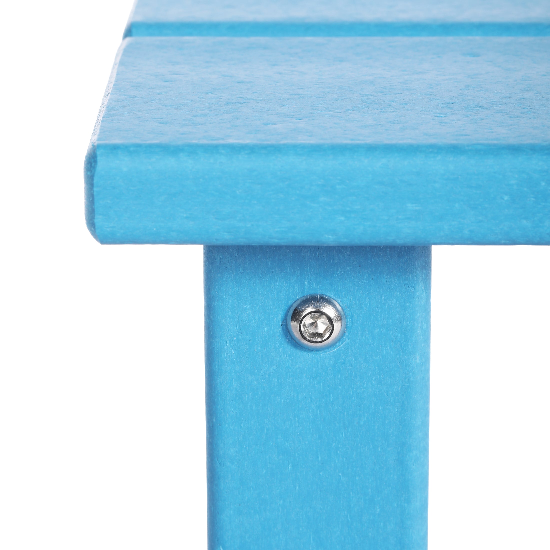 Paradise Kids Outdoor Patio Furniture HDPE Adirondack Square Side Table
