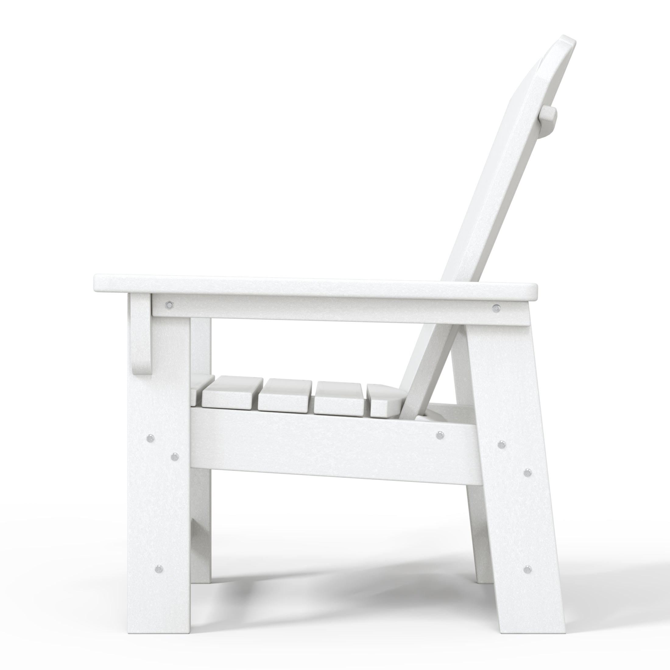 Paradise Kids Outdoor Adirondack Plastic Patio Chair (Set of 2)