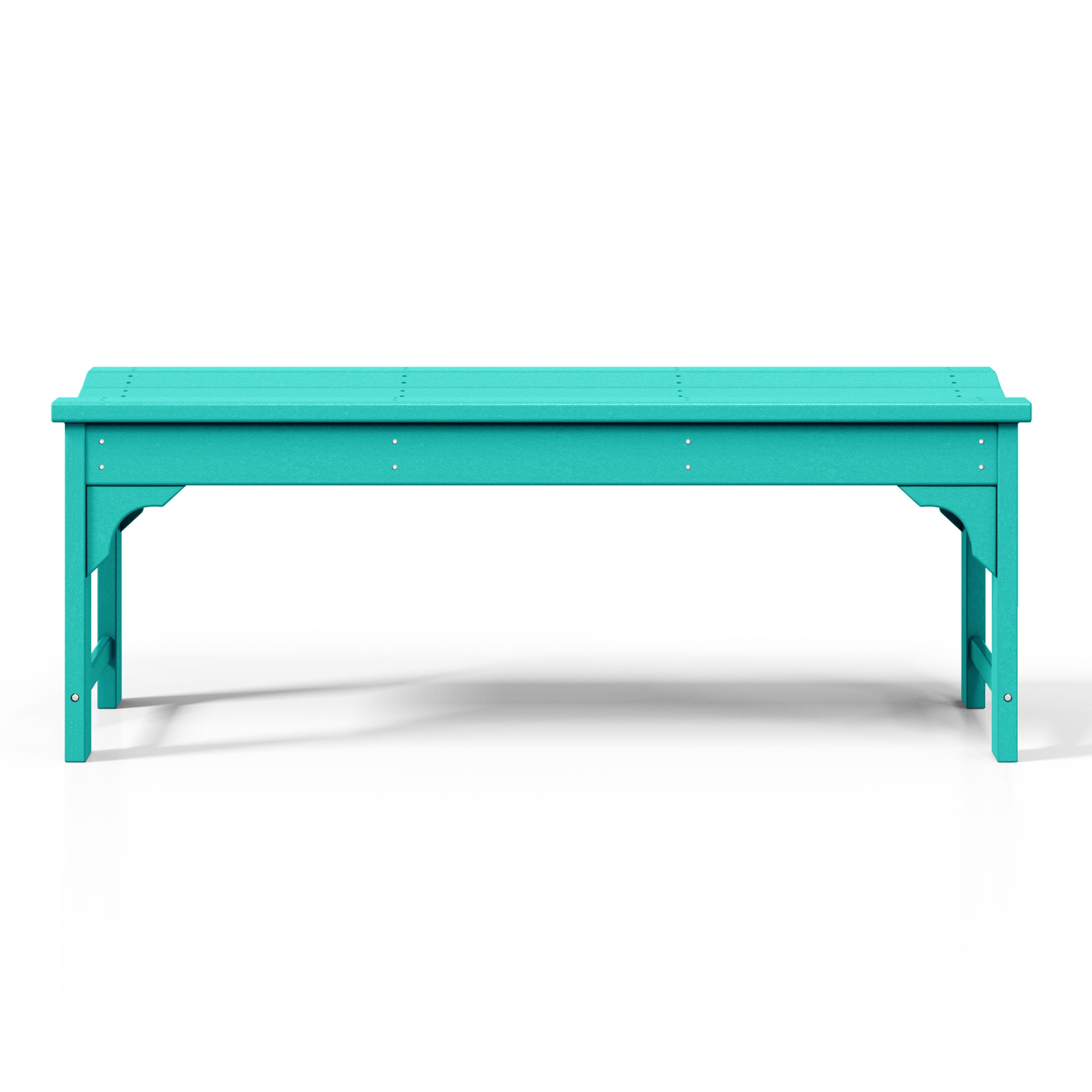Paradise 48" length backless Poly Wood Outdoor / Garden bench