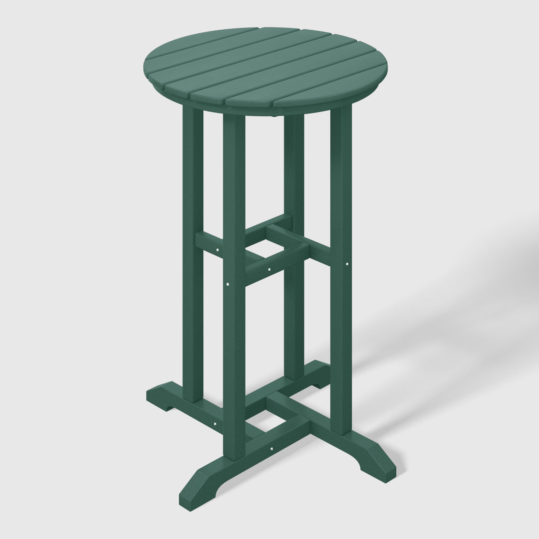 Paradise Outdoor Patio Counter Height Bar Stools Bistro Bar Table 4-Piece Set