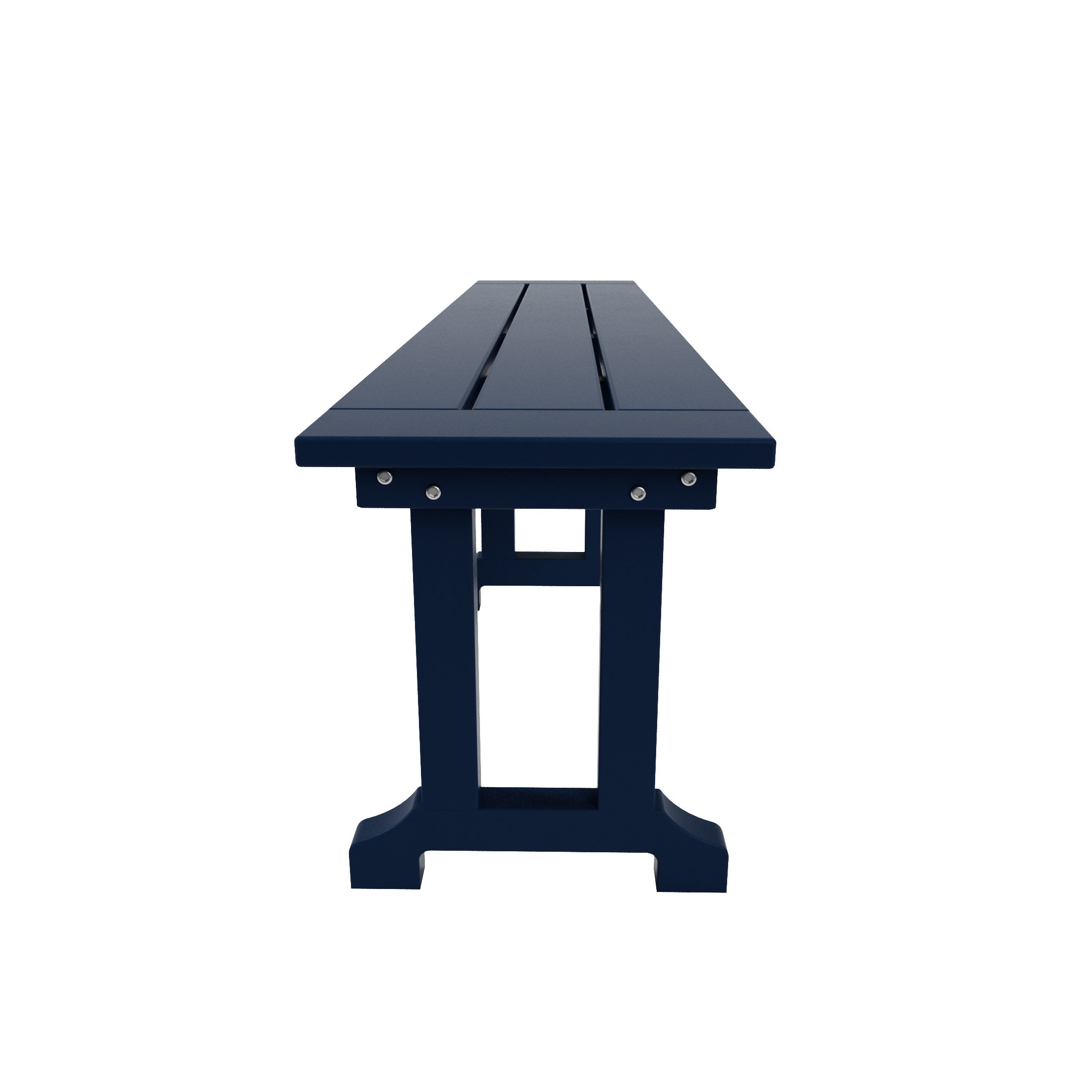 Paradise 6-Piece HDPE Outdoor Rectangle Dining Patio Table and Chairs Set