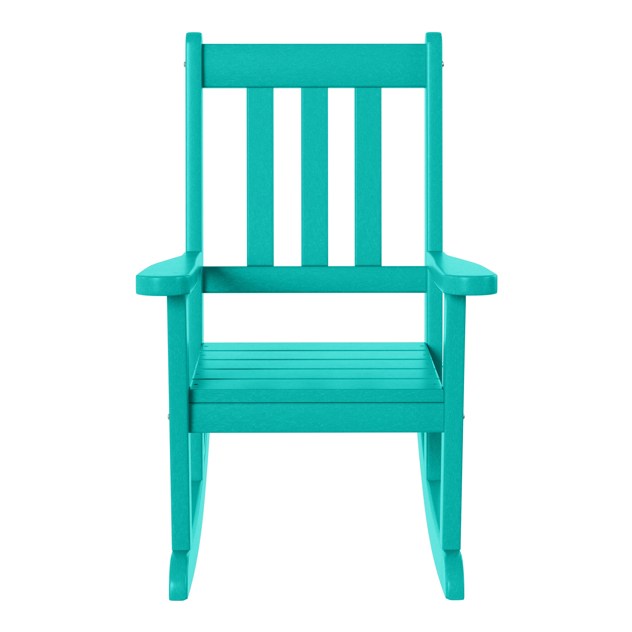 Paradise Outdoor HDPE Plastic Preschool Toddler Rocking Chairs (Set of 2)