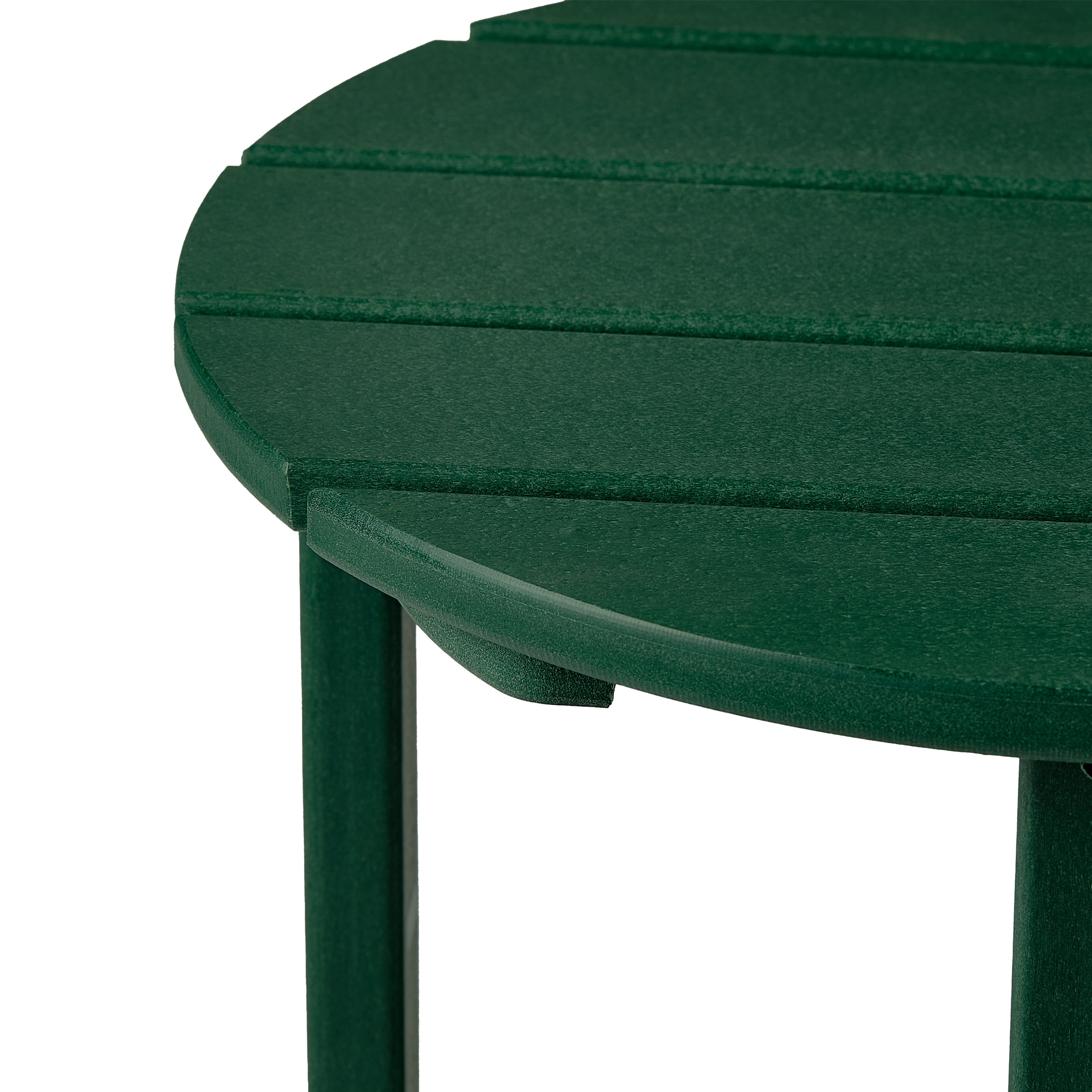 Portside Adirondack Round Outdoor Side Table