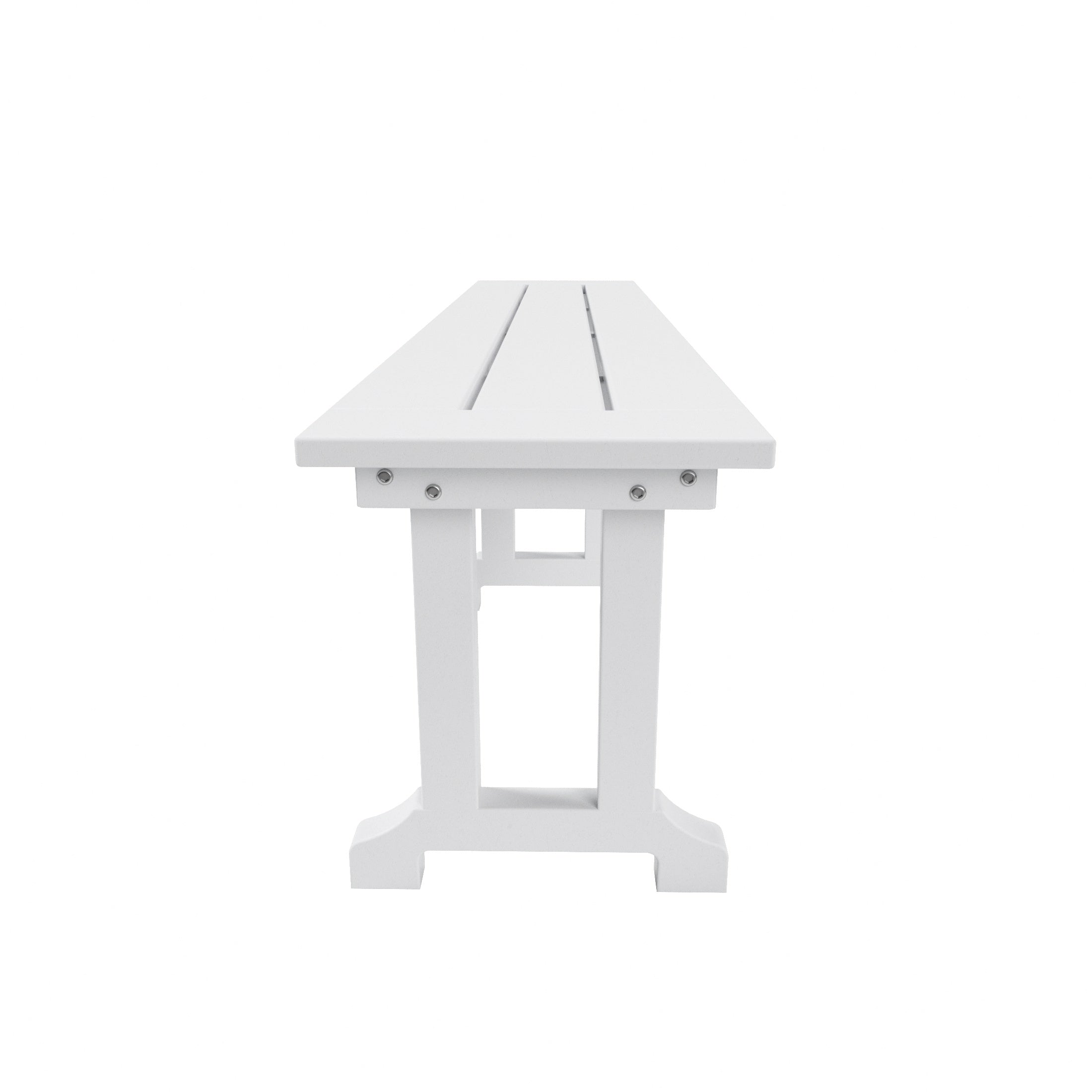 Paradise 6-Piece HDPE Outdoor Rectangle Dining Patio Table and Chairs Set