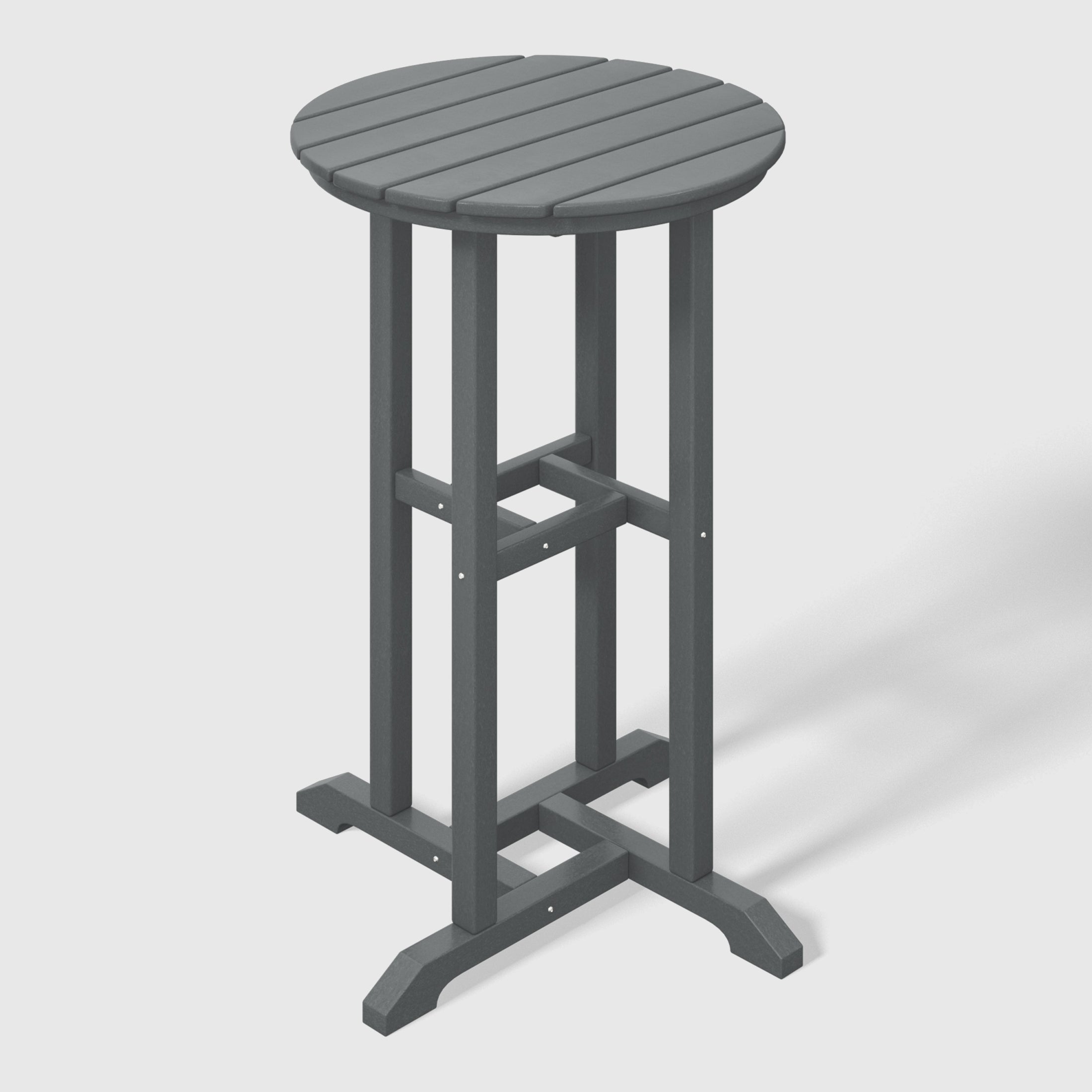 Paradise Outdoor Patio Counter Height Bar Stools Bistro Bar Table 4-Piece Set