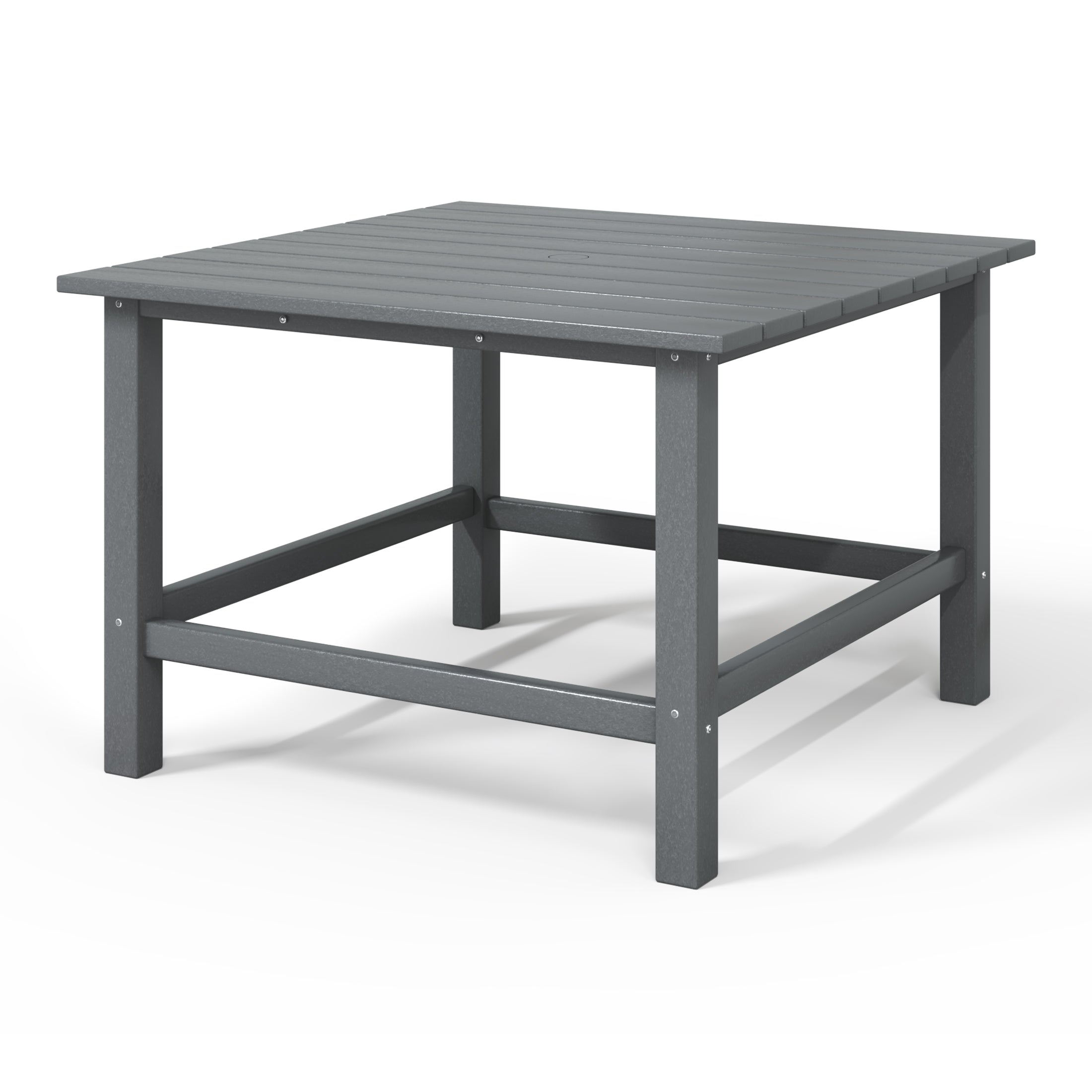 Paradise Kids Outdoor Patio Furniture HDPE Square Dining Table