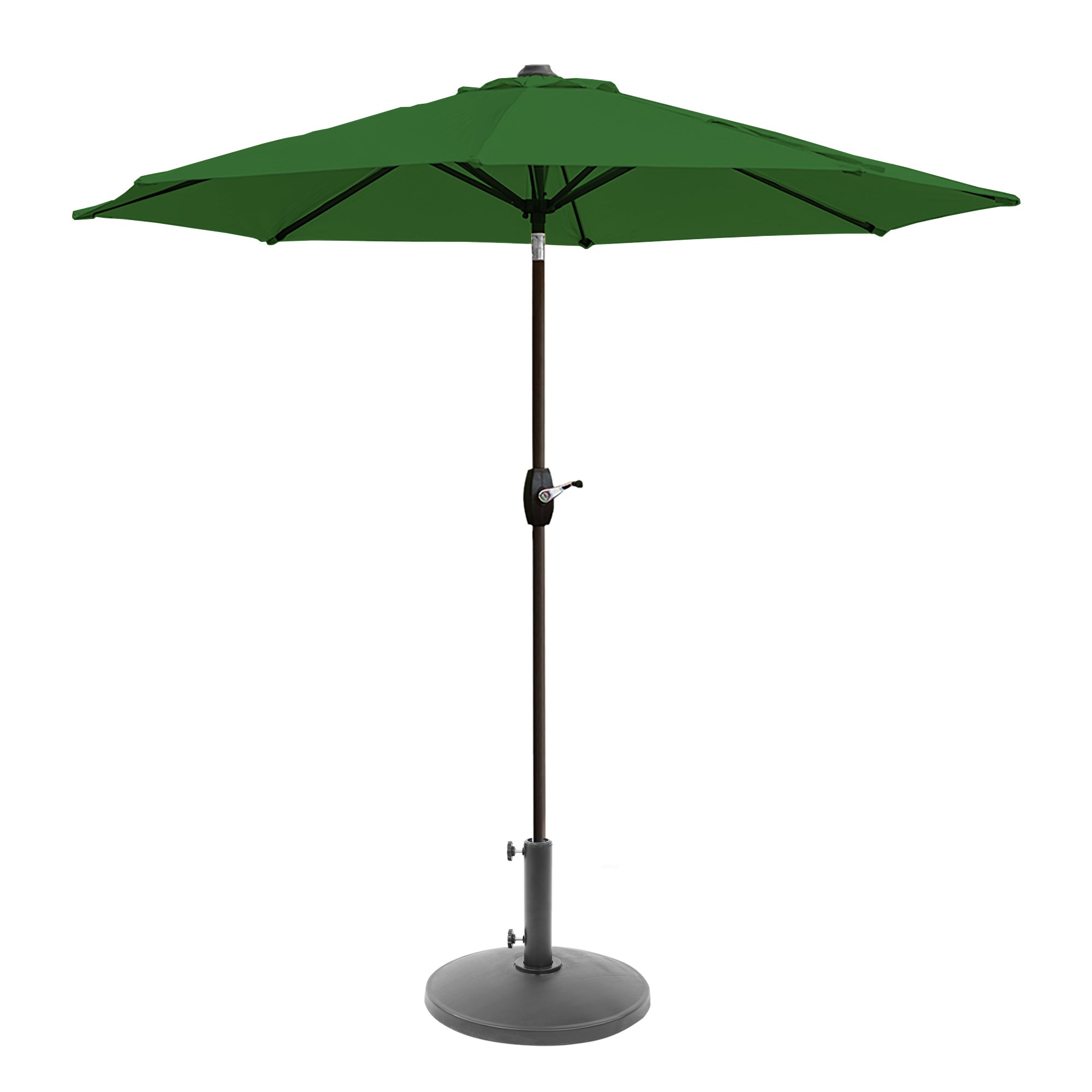 Cabana 9 ft. Patio Table Umbrella with tilt, crank features and free standing weight base kit