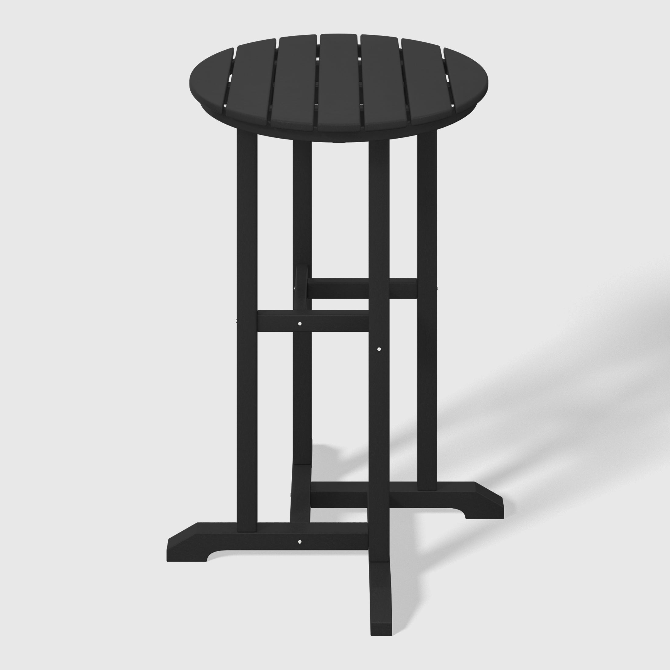 Paradise Outdoor Patio Counter Height Bar Stools Bistro Bar Table 4-Piece Set
