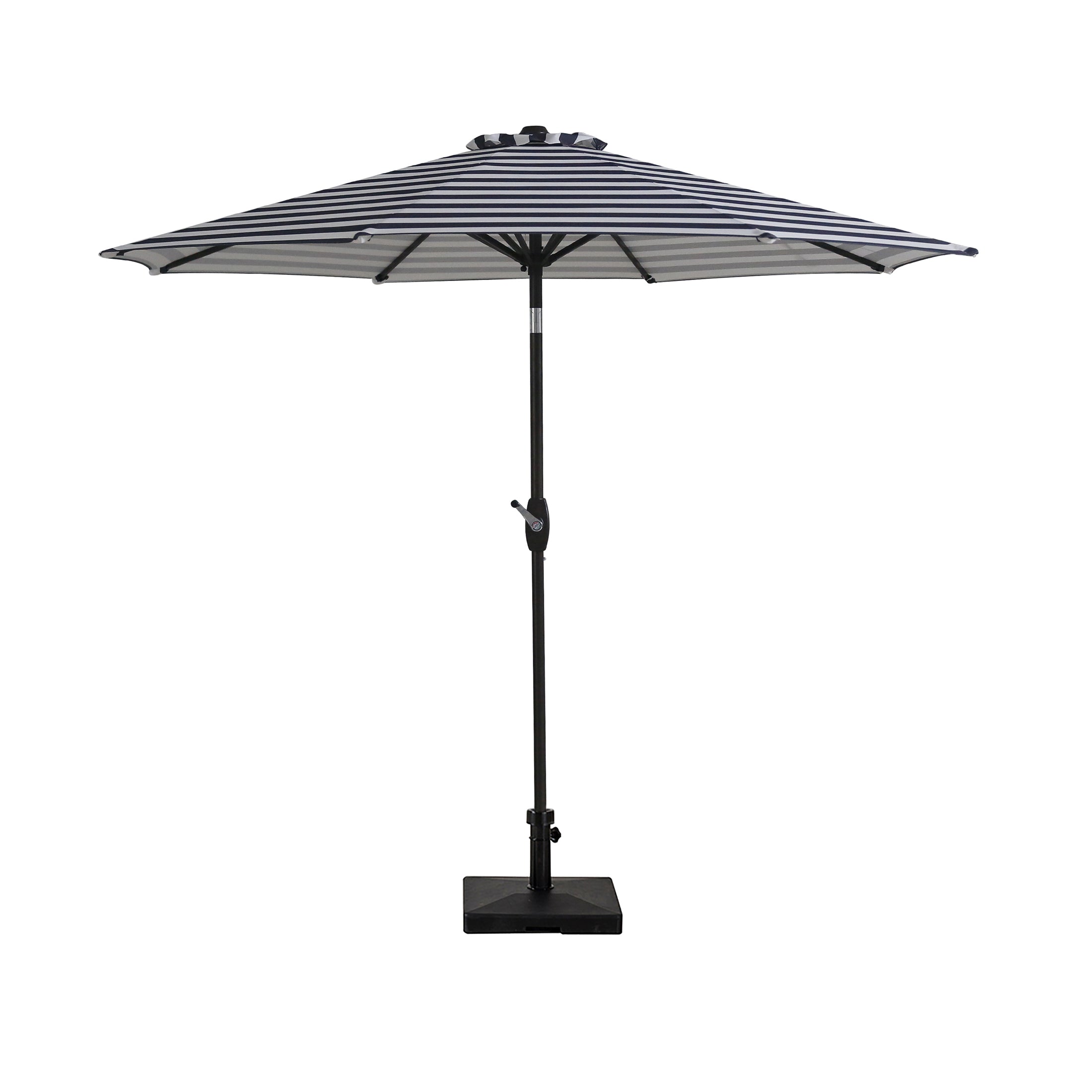 Cabana 9 ft. Patio Table Umbrella with 50 lbs concrete weight base kit