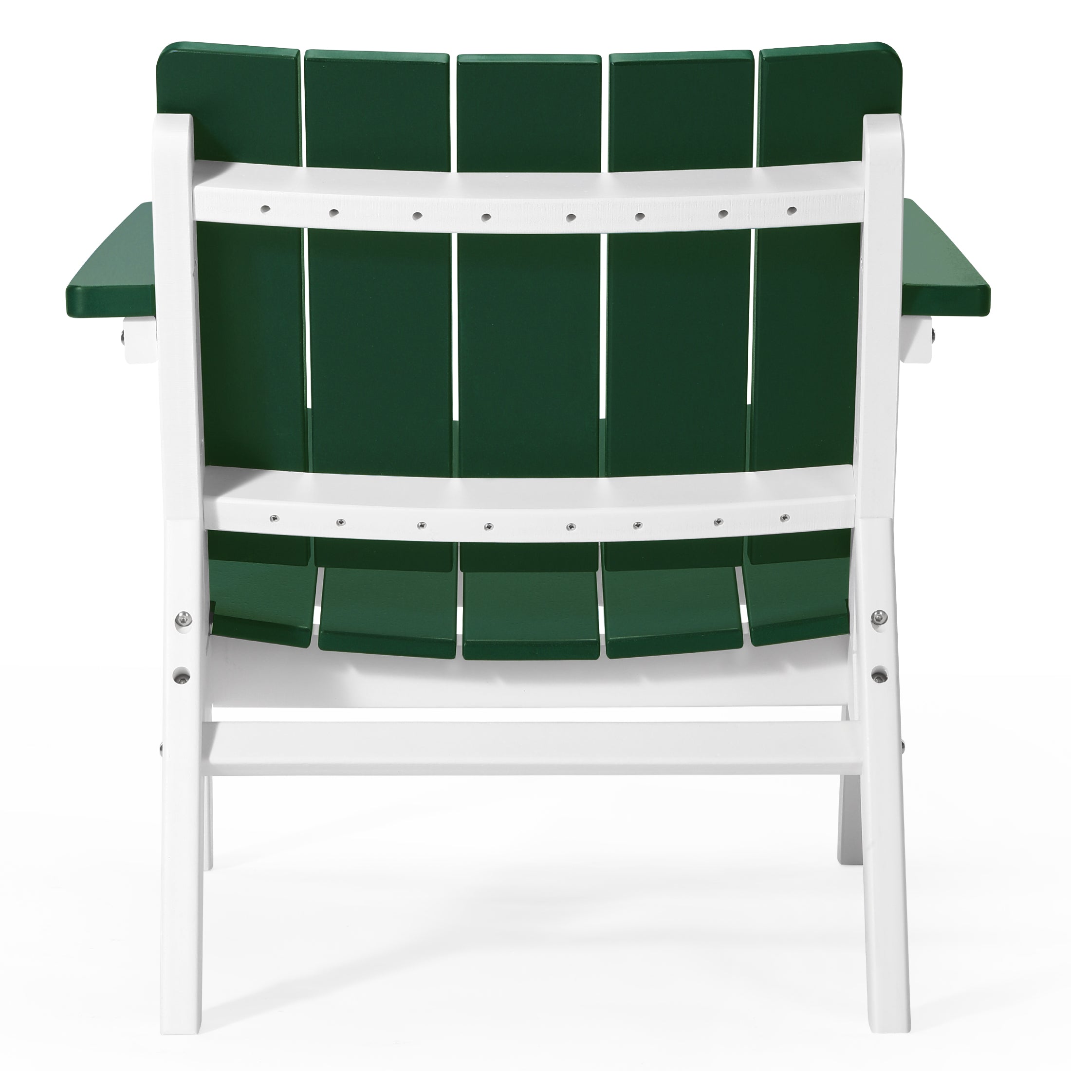 Seaside 3-Piece Outdoor HDPE Conversation Set with Deep Seating Chairs and Round Side Table