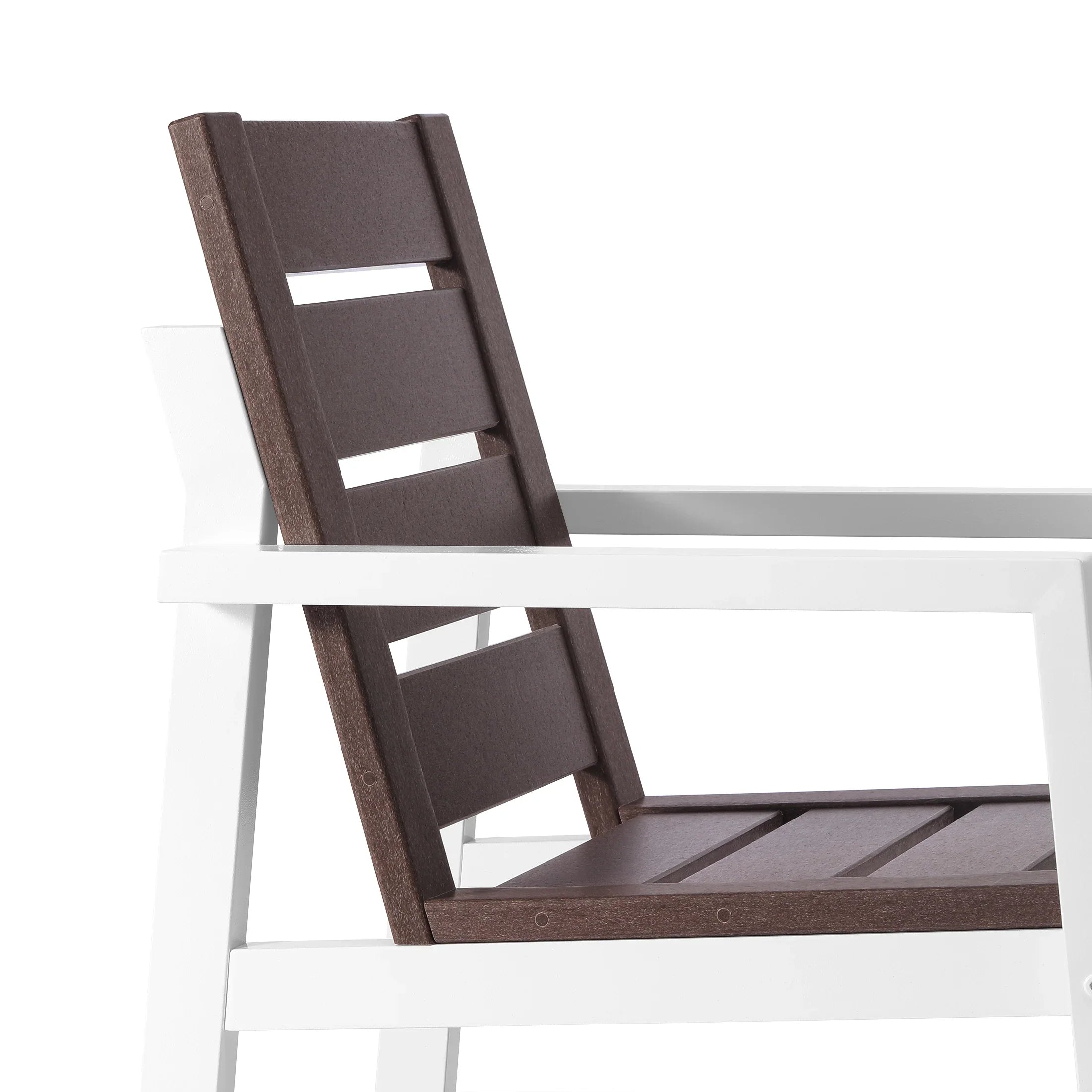Stinson HDPE Outdoor Patio Dining Arm Chair