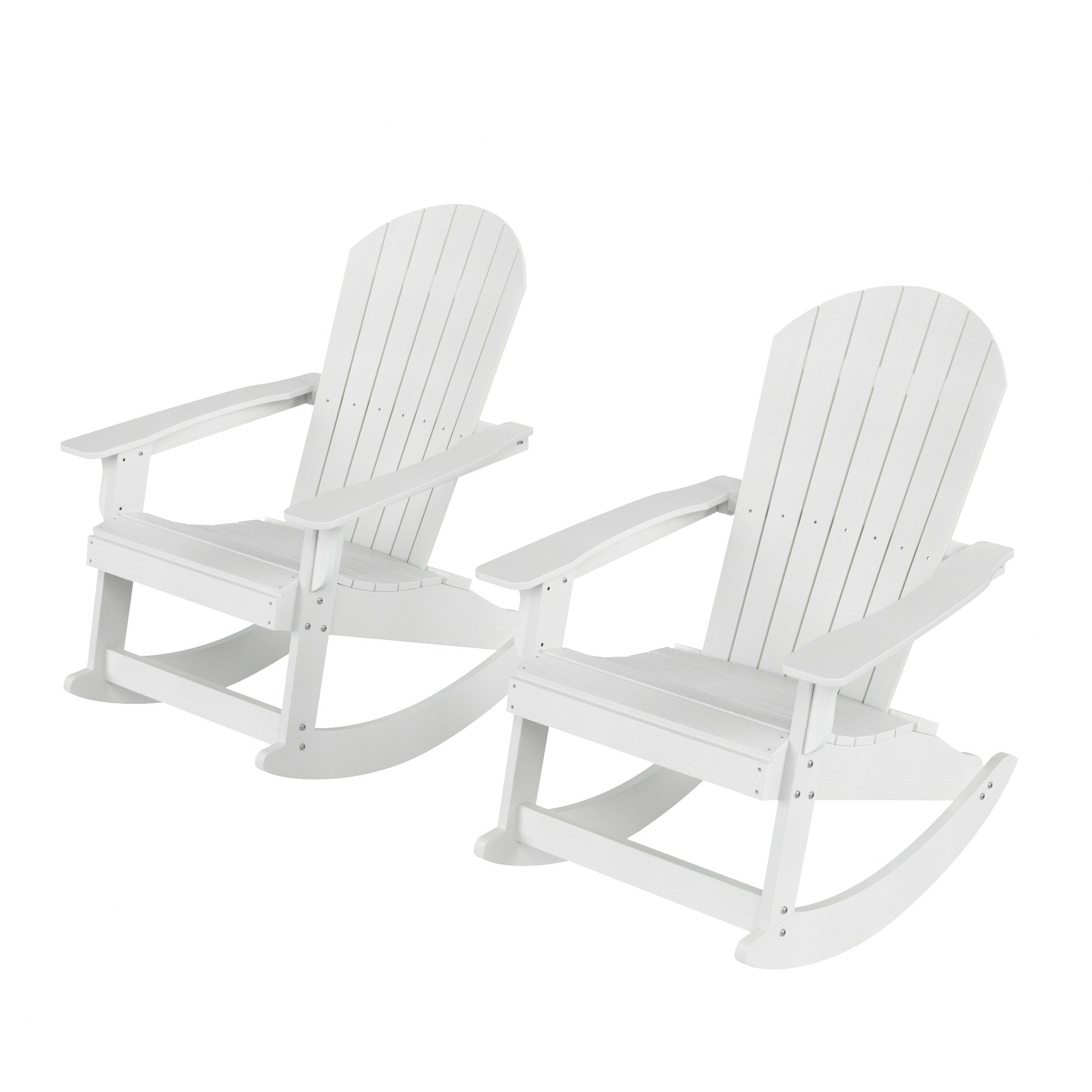 Florence HIPS Outdoor Rocking Adirondack Chair (Set of 2)