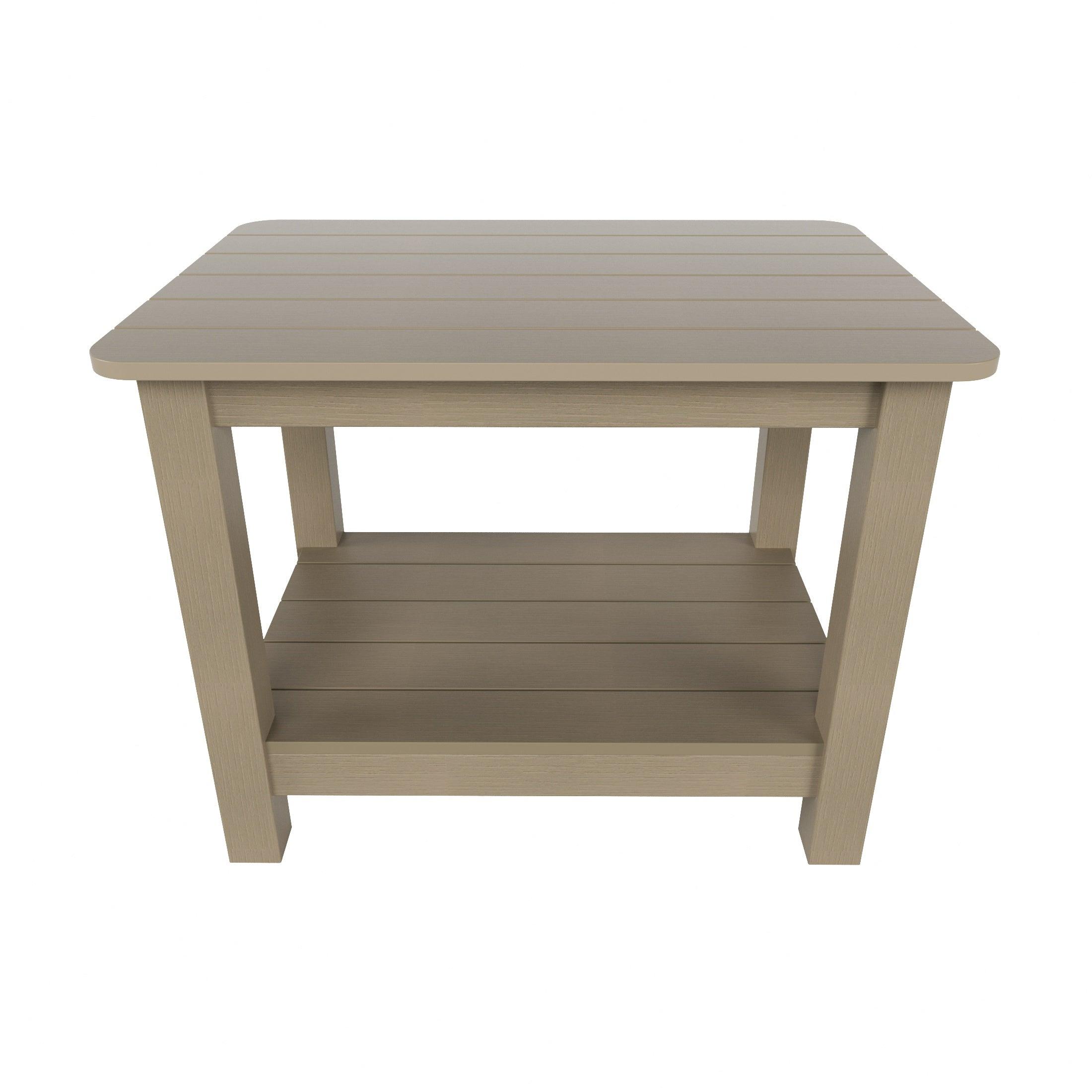 Florence 2-Piece HIPS Adirondack Rocking Chair and Side Table Set - Costaelm