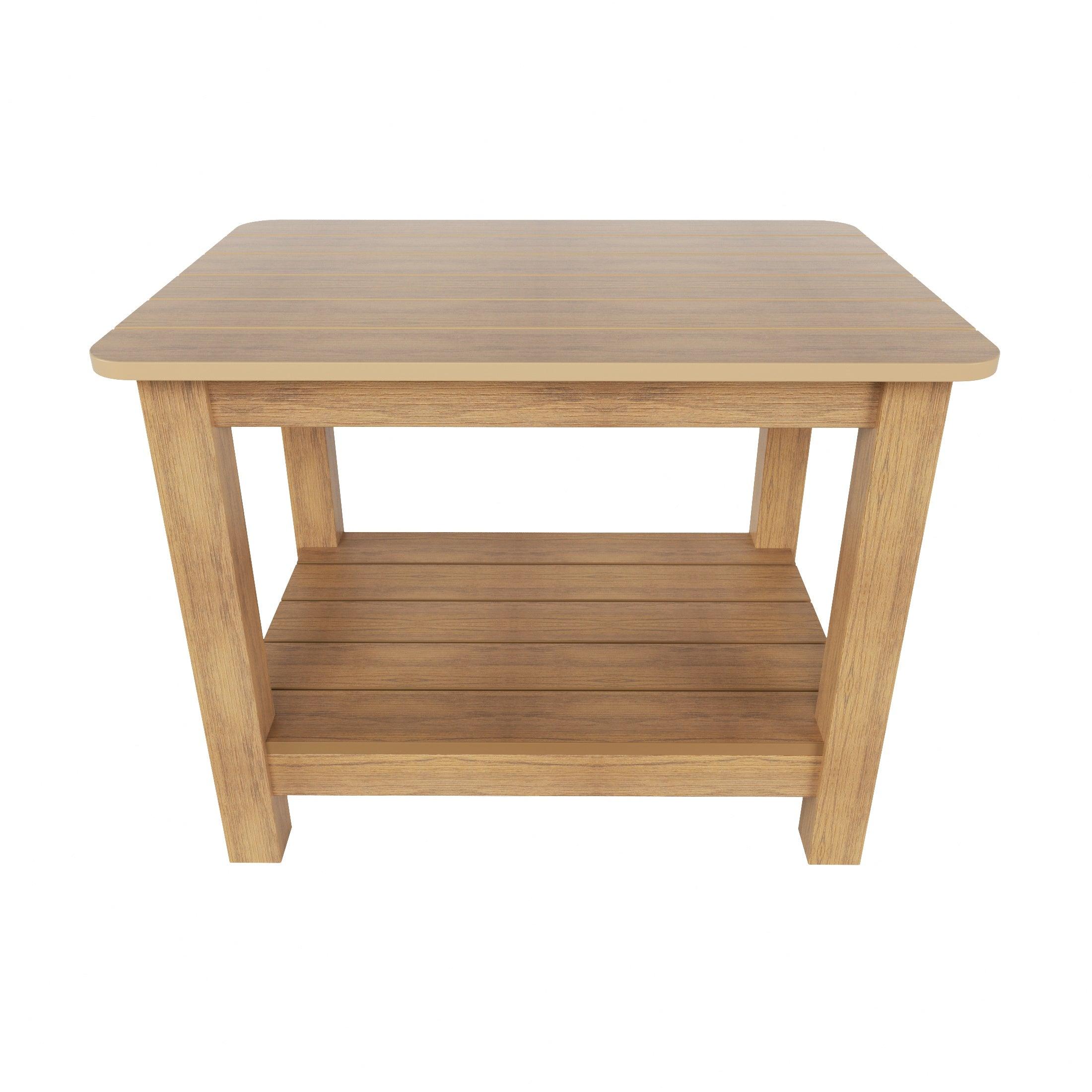 Florence 2-Piece HIPS Adirondack Rocking Chair and Side Table Set - Costaelm