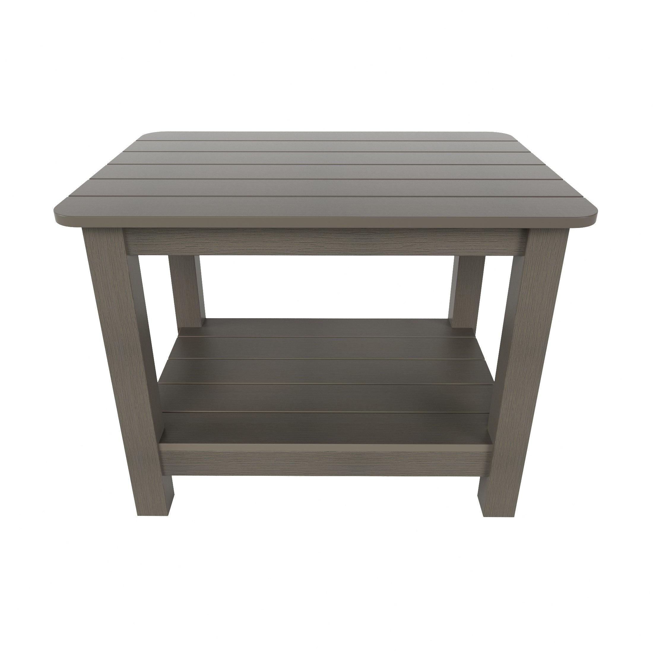 Florence 2-Piece HIPS Adirondack Rocking Chair and Side Table Set - Costaelm