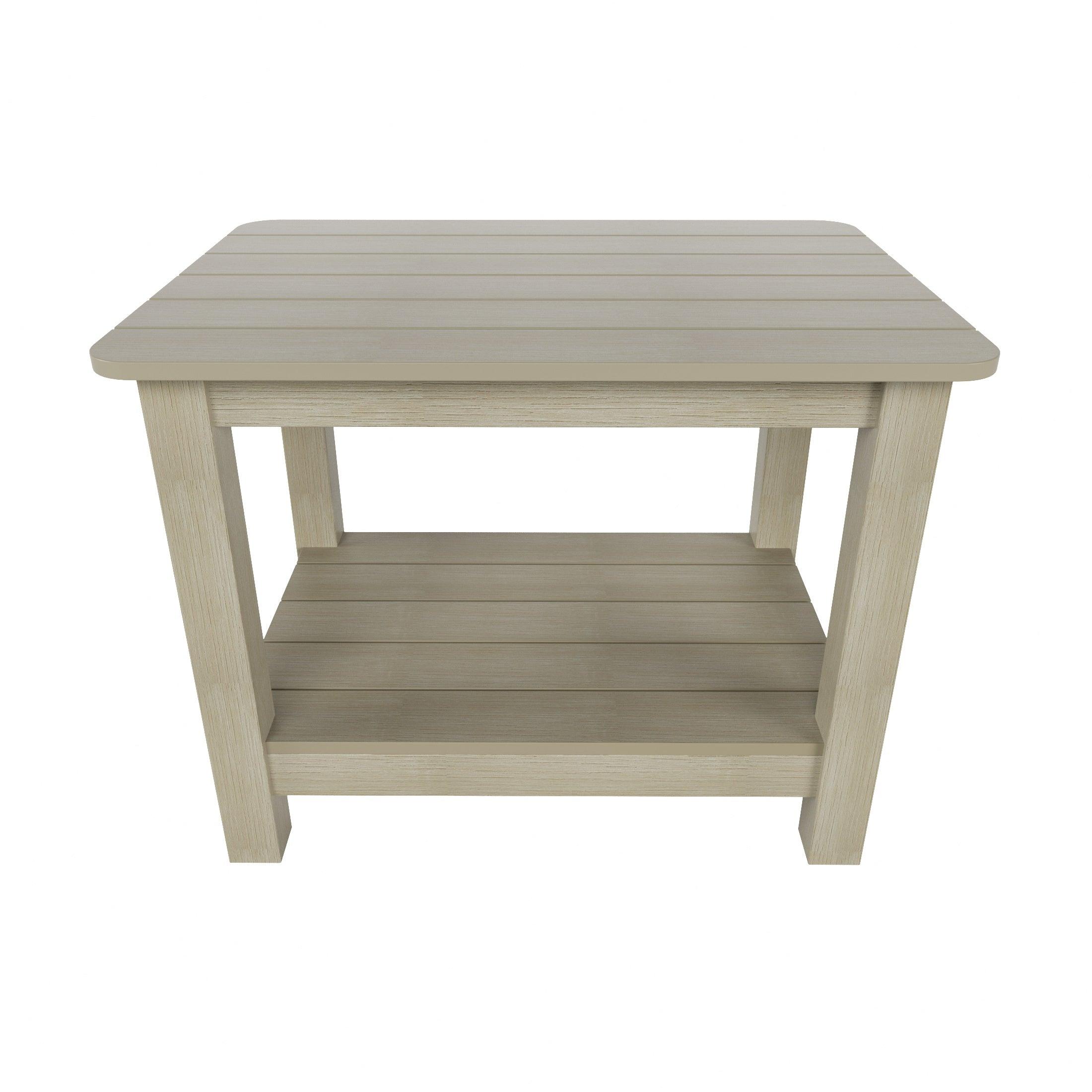Florence 2-Piece HIPS Adirondack Rocking Chair and Side Table Set - Costaelm