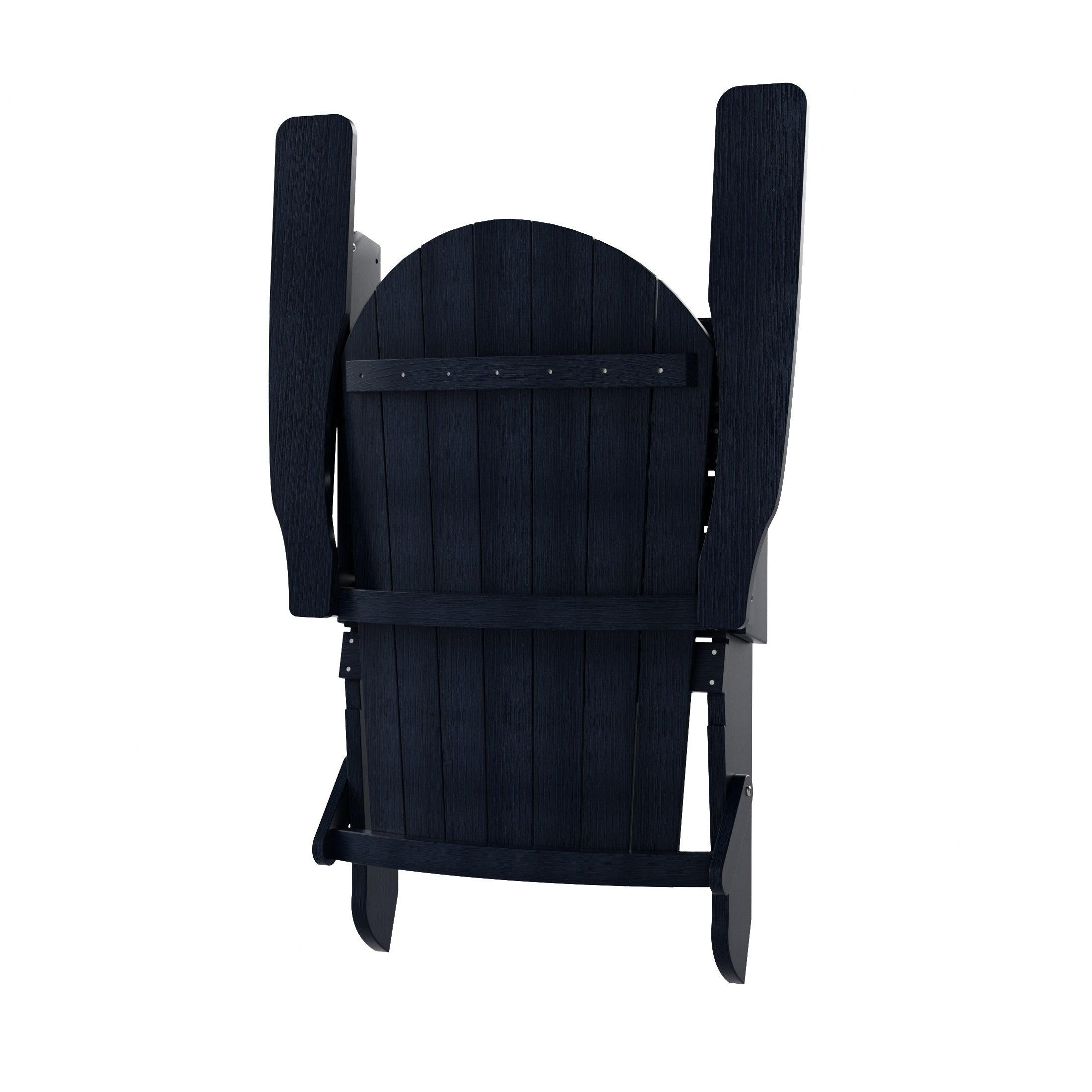 Florence HIPS Folding Adirondack Chair with Side Table Set - Costaelm