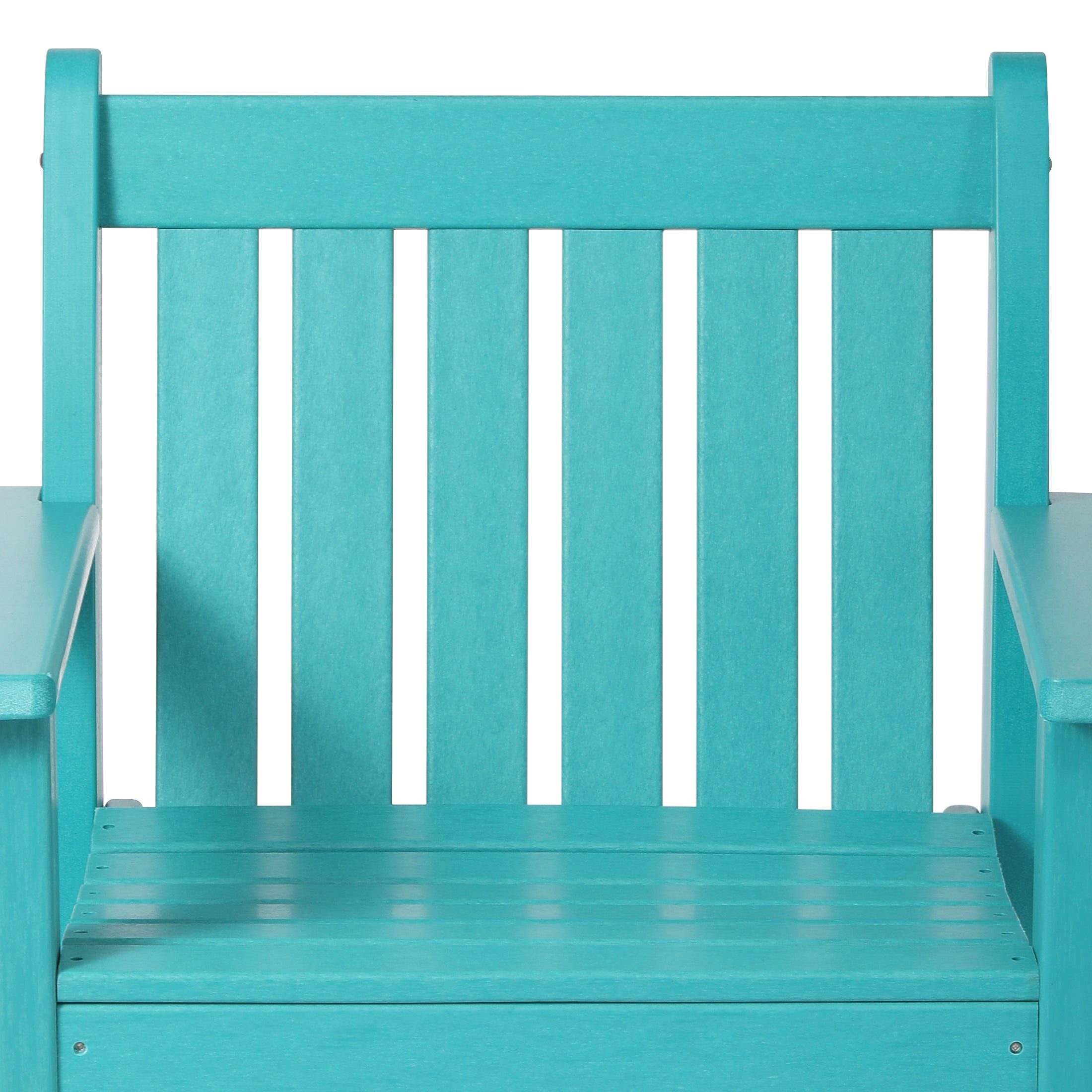 Paradise 5-Piece HDPE Outdoor Patio Chair and Square Table Dining Set