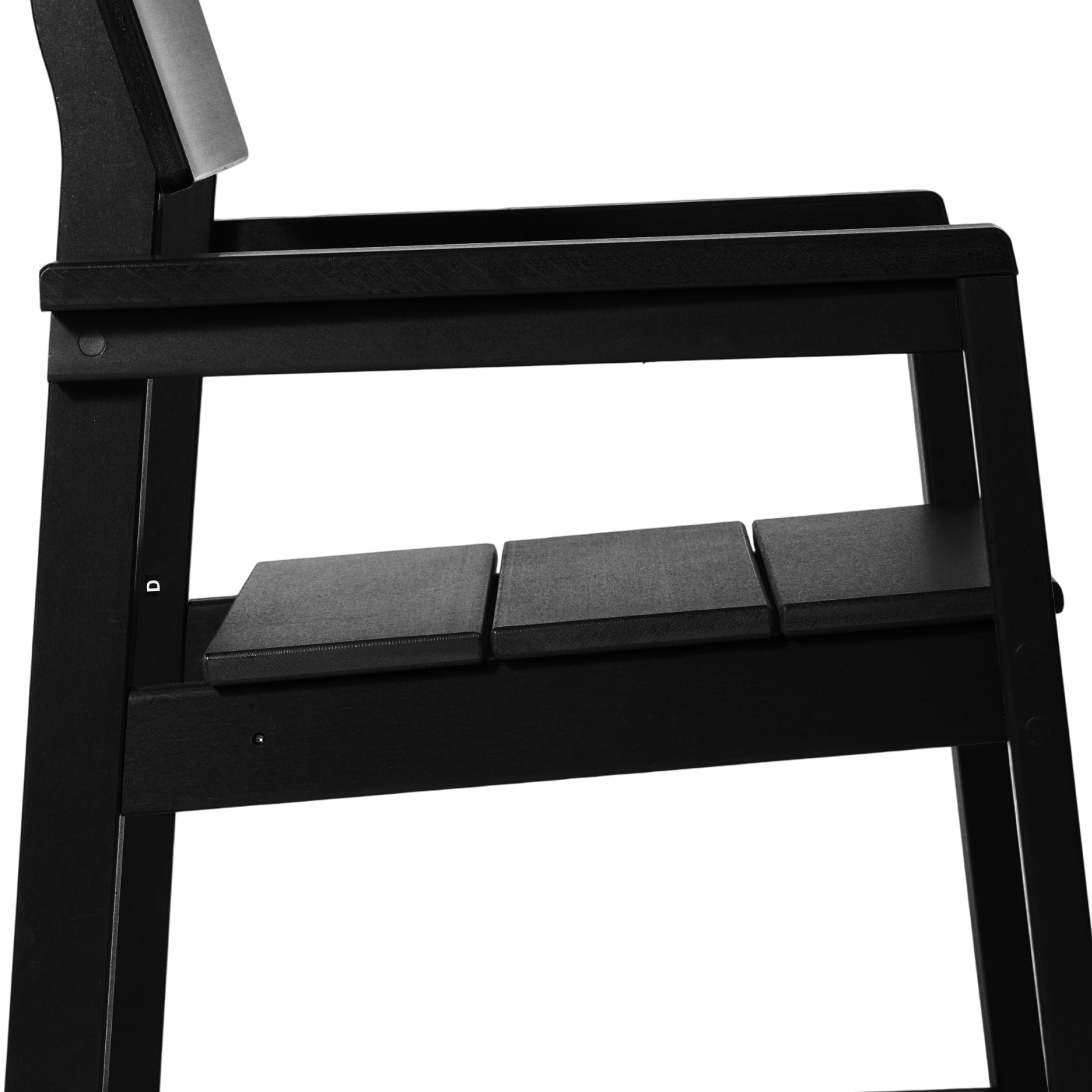 Cambria Modern HDPE Outdoor Patio Dining Arm Chairs (Set of 2)