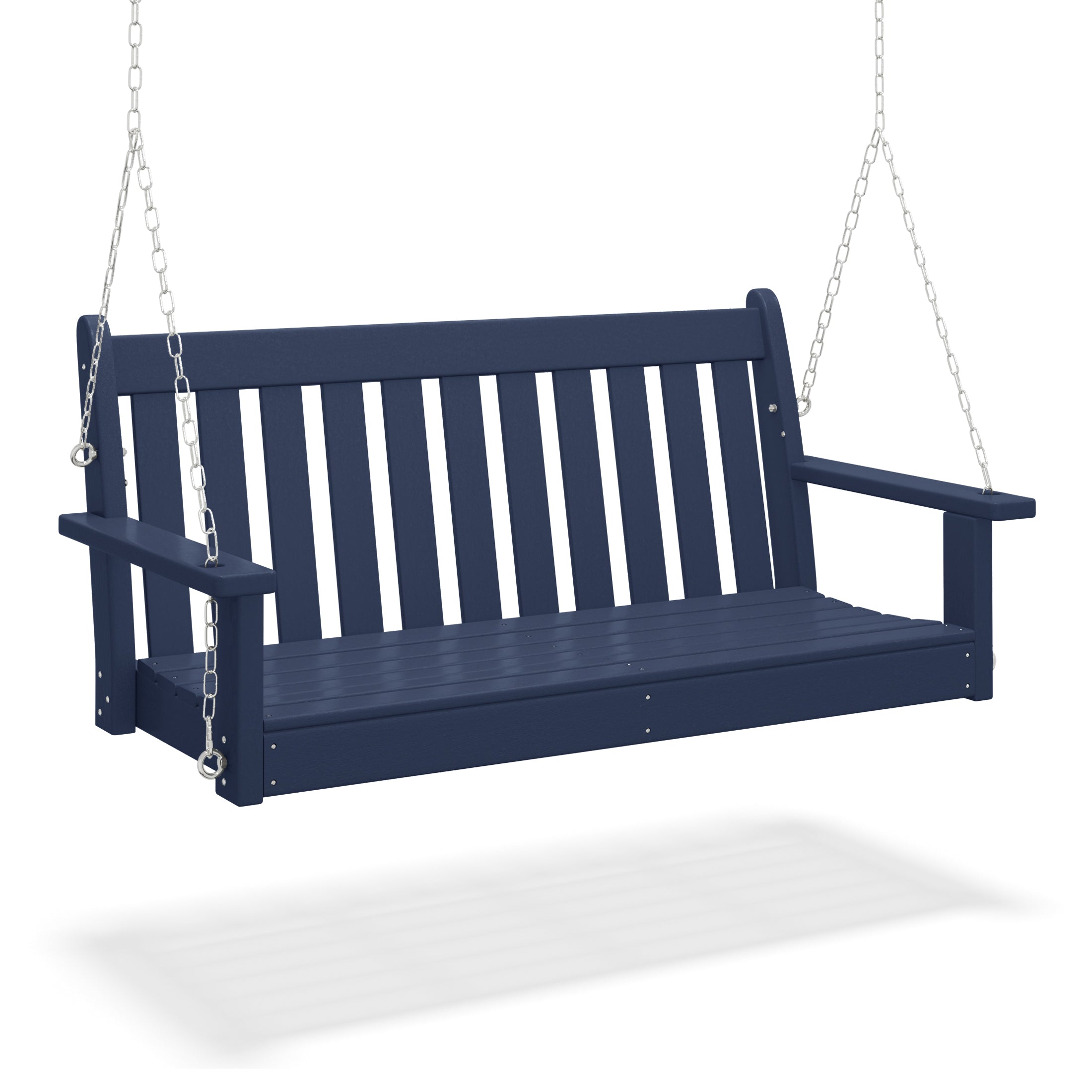 Porch Bench Paradise Outdoor Patio HDPE Hanging Front Porch Swing