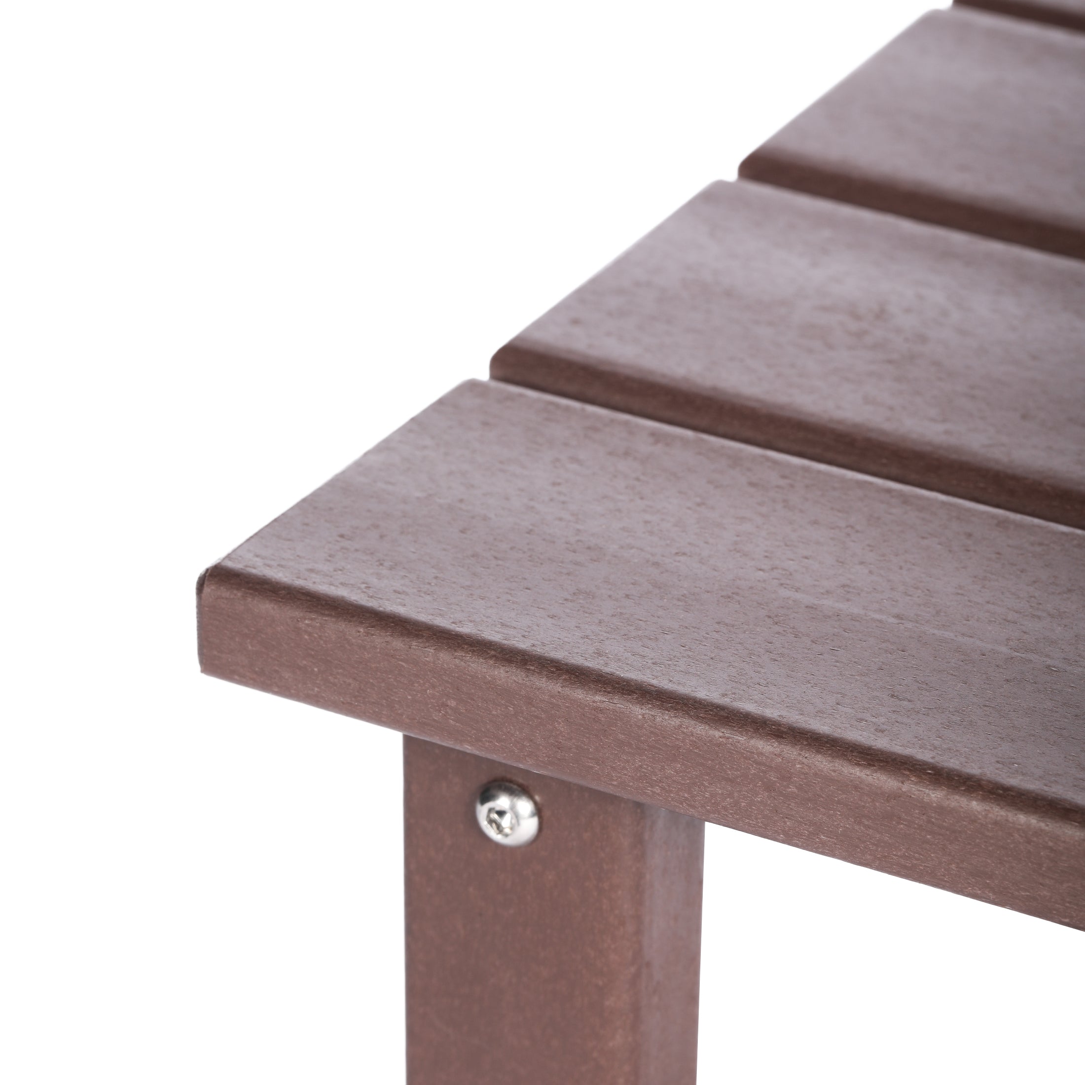 Paradise Kids Outdoor Patio Furniture HDPE Adirondack Square Side Table