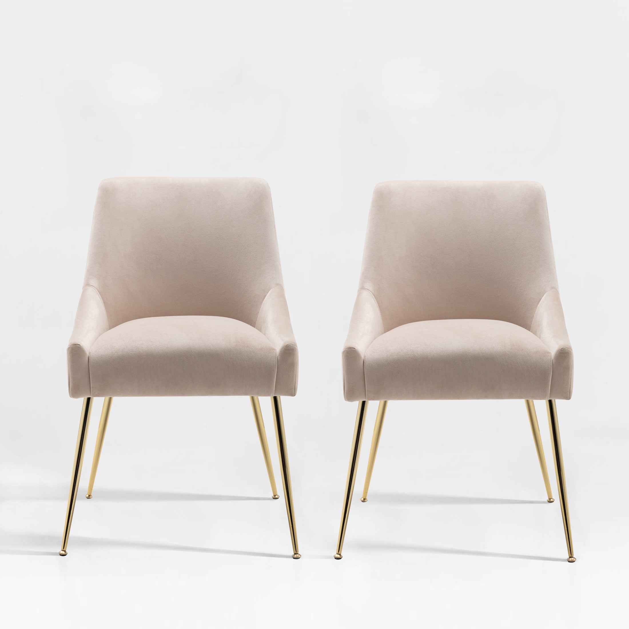 Makala Upholstered Velvet Accent Chair (Set of 2)