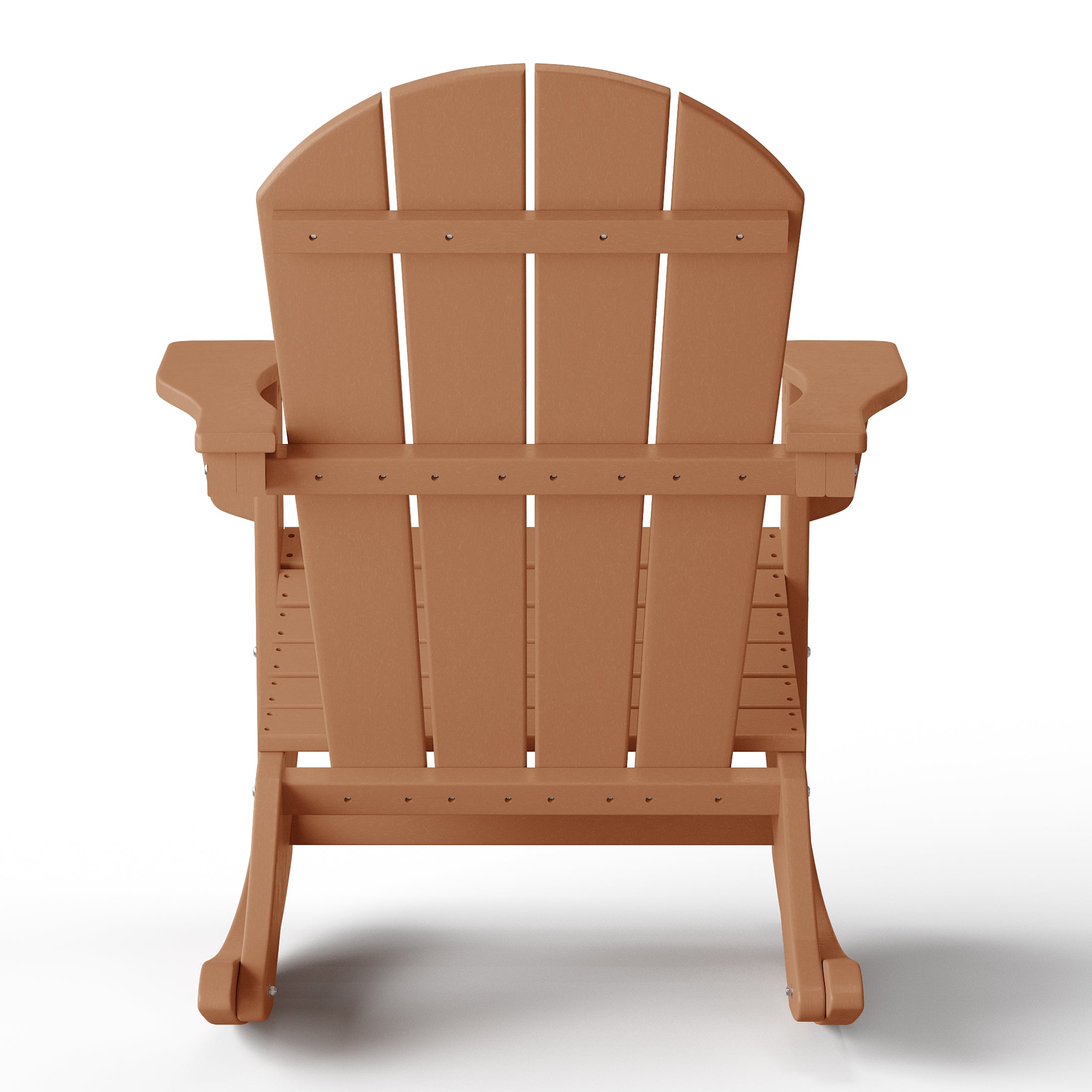 Paradise 2 piece set Outdoor / Patio Poly Adirondack rocking chairs ( 2 seater )