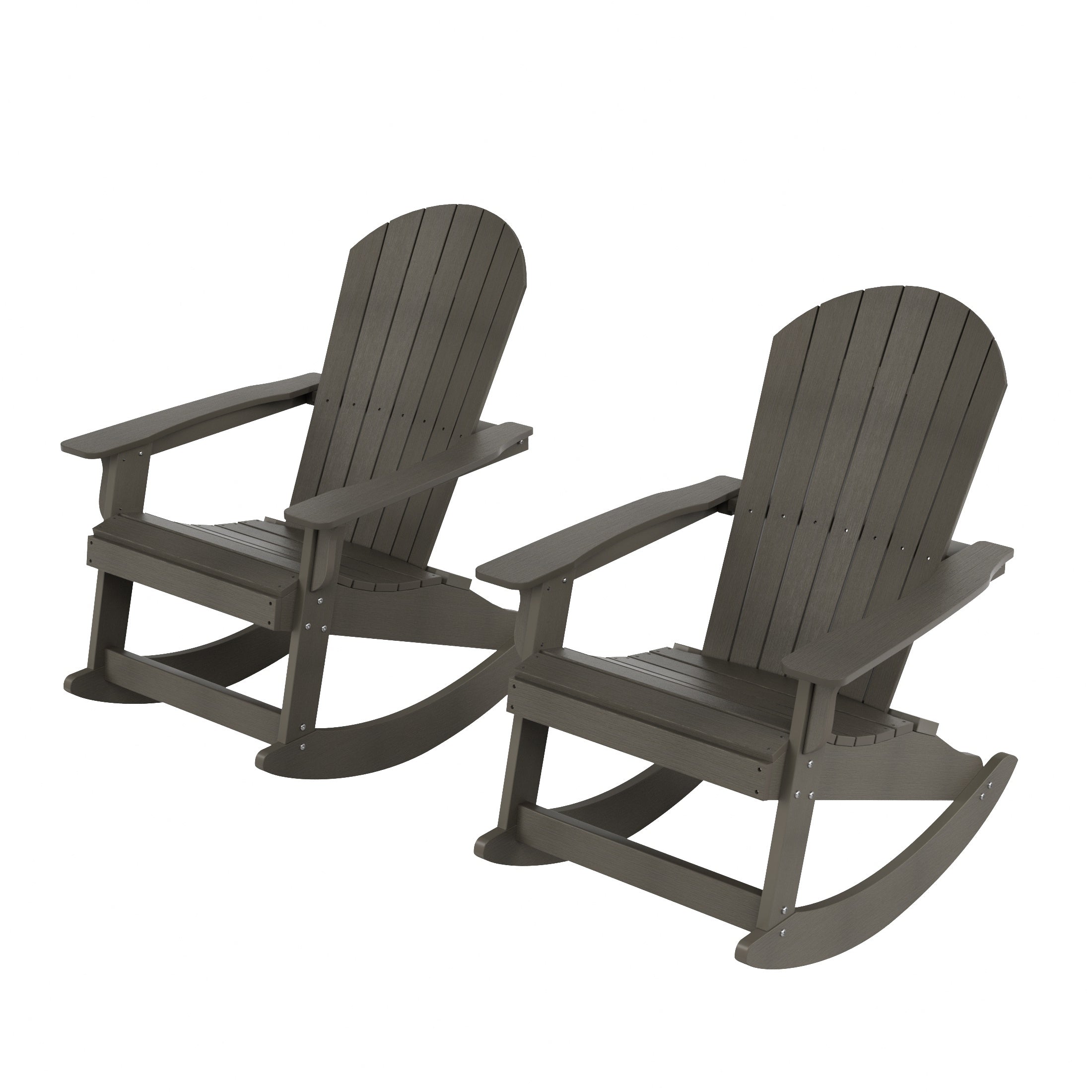 Florence HIPS Outdoor Rocking Adirondack Chair (Set of 2)