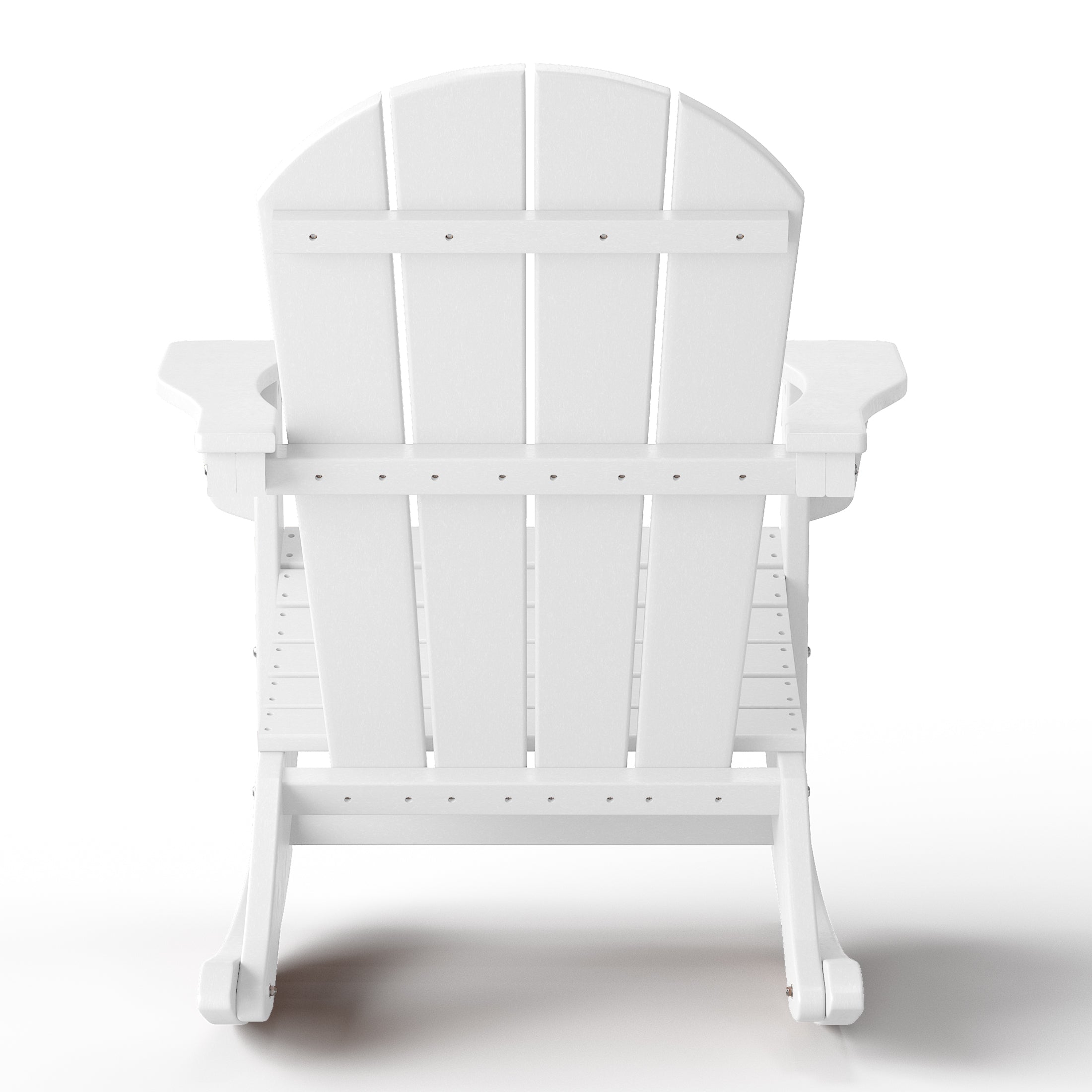 Paradise 2 piece set Outdoor / Patio Poly Adirondack rocking chairs ( 2 seater )