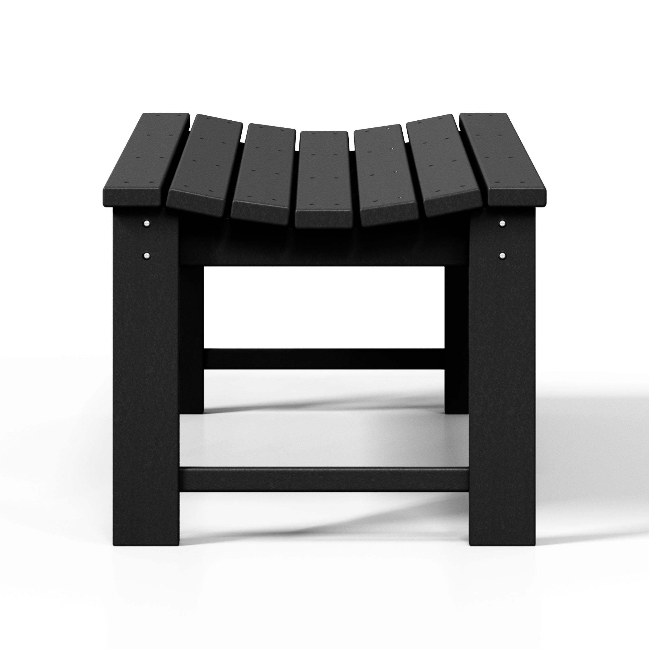 Paradise Westintrends 48" length backless Poly Westin Trendsod Outdoor / Garden bench