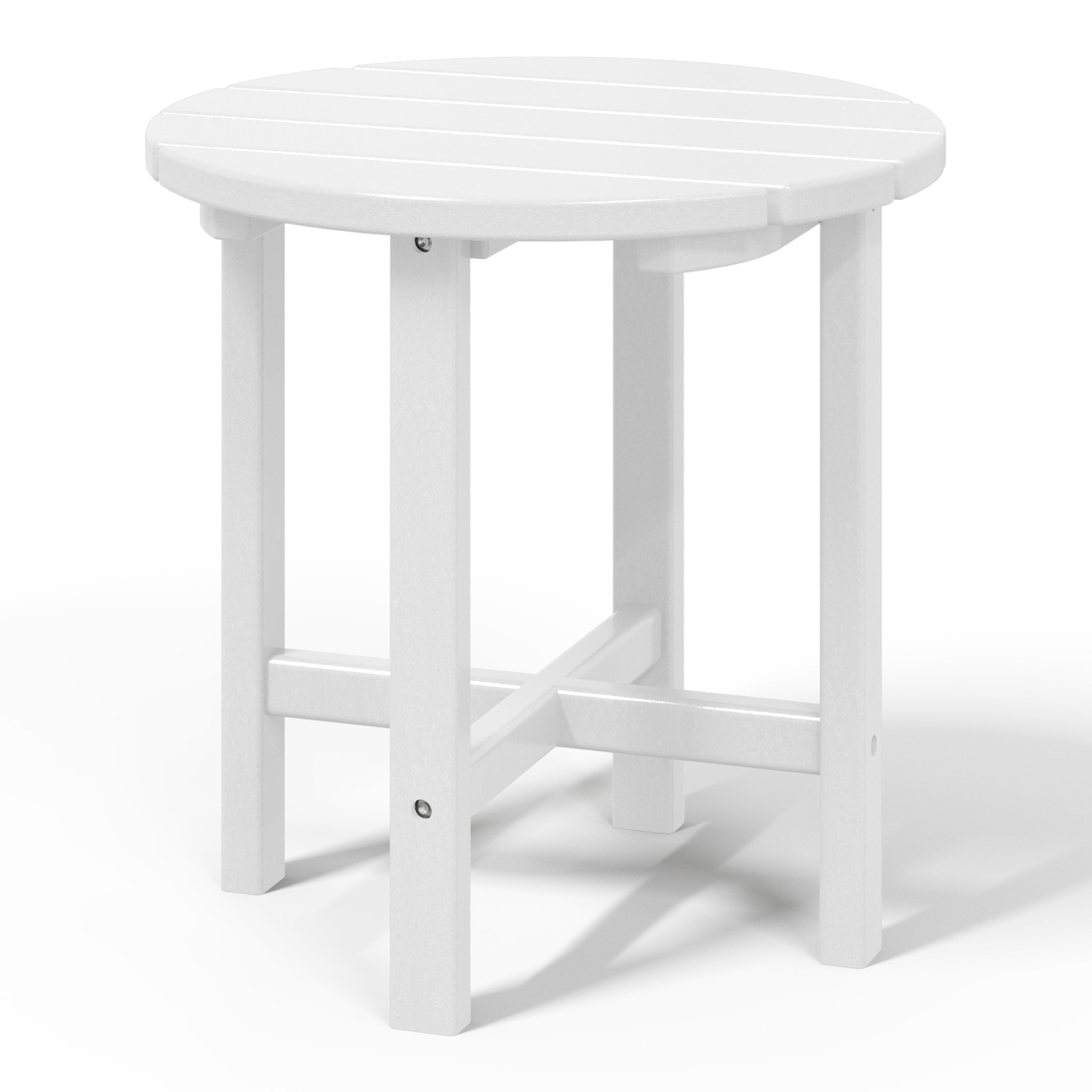 Portside Adirondack Round Outdoor Side Table