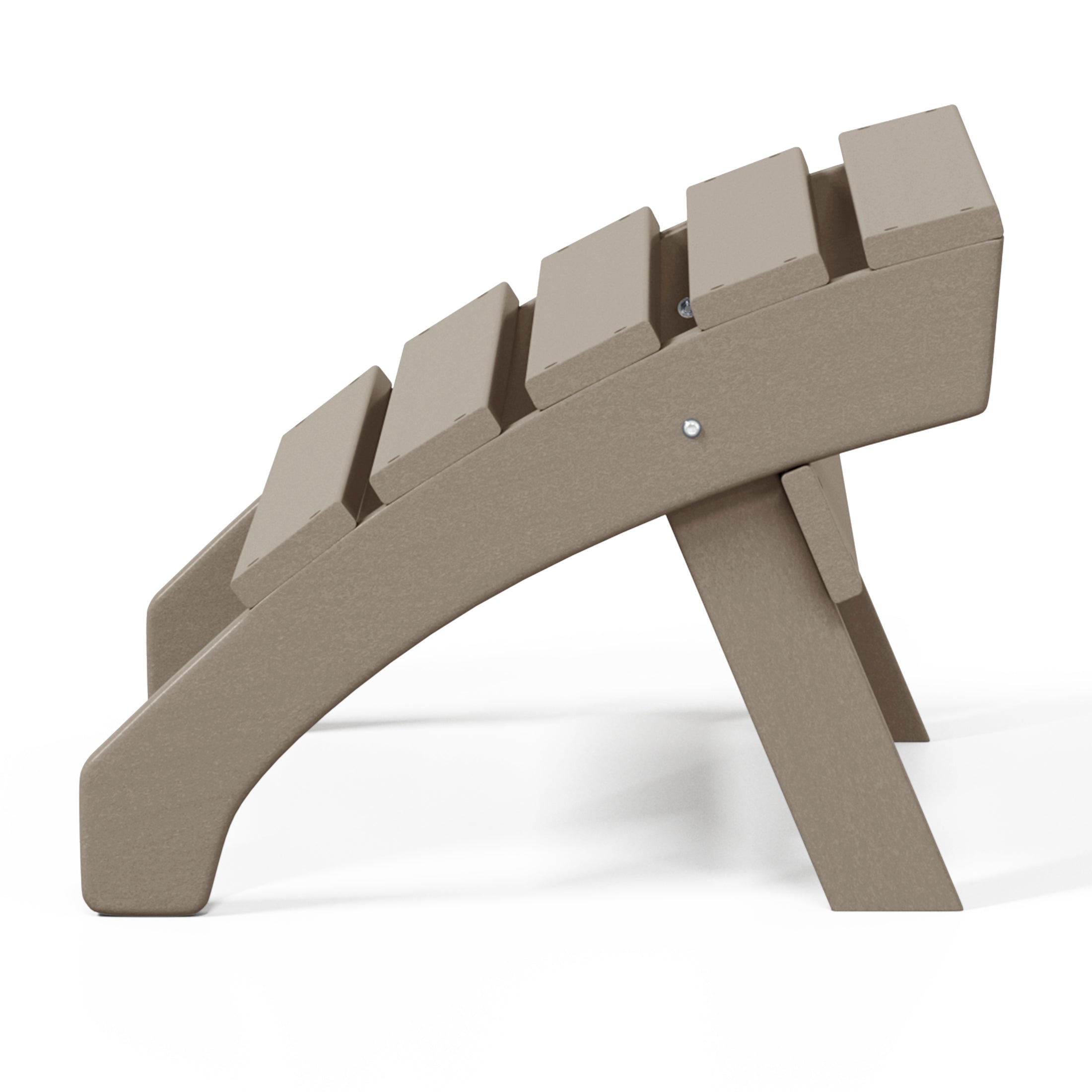 Portside Outdoor Adirondack Chair With Ottoman 2-Piece Set