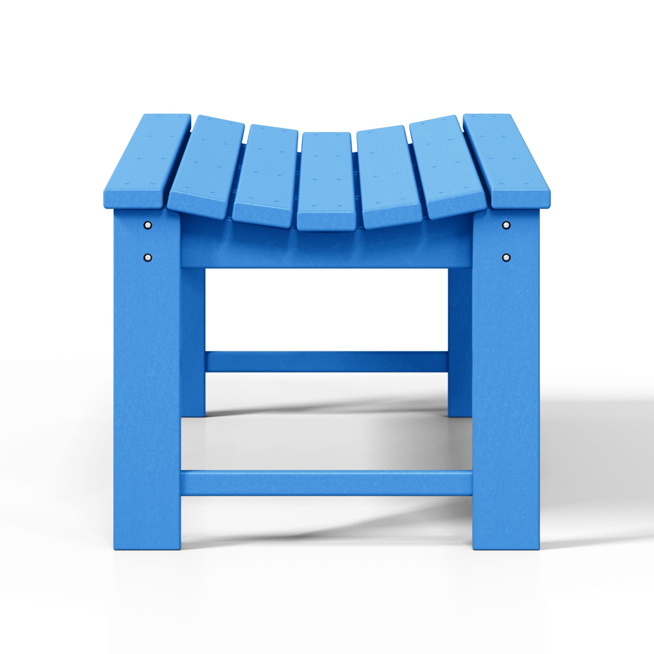 Paradise Westintrends 48" length backless Poly Westin Trendsod Outdoor / Garden bench