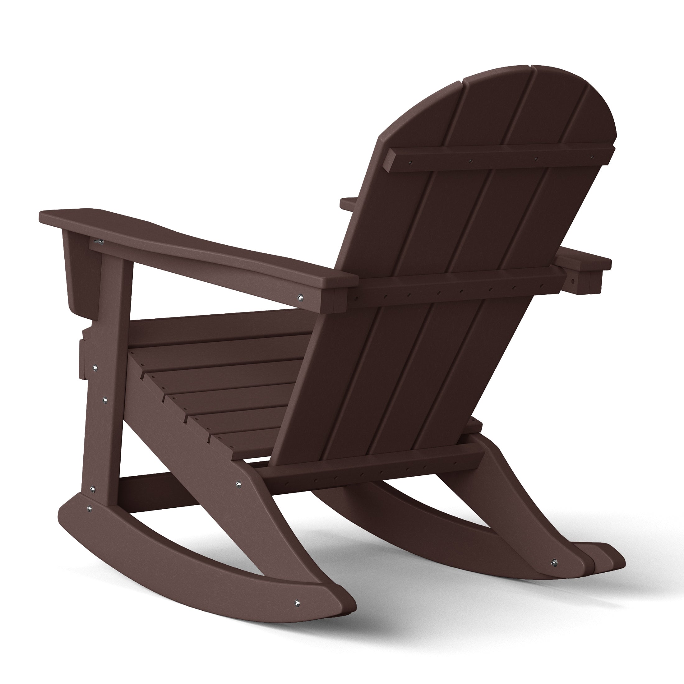 Paradise 2 piece set Outdoor / Patio Poly Adirondack rocking chairs ( 2 seater )