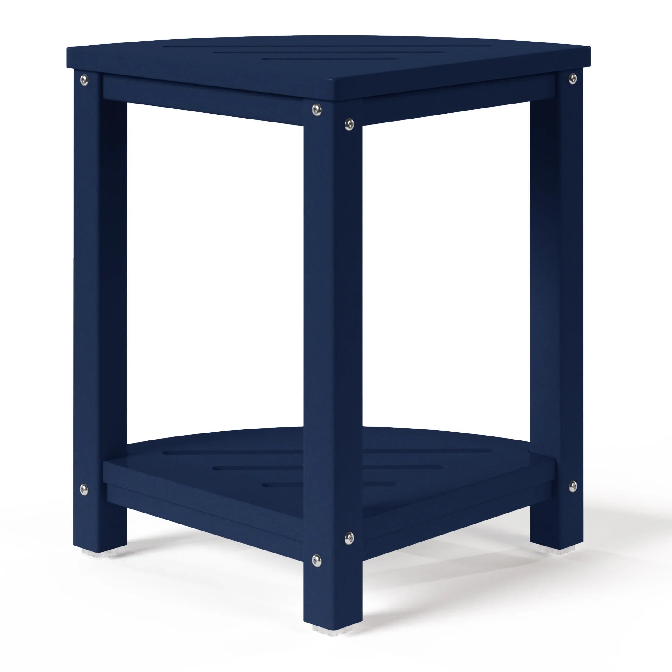 Ventura HDPE Plastic Waterproof Shower Corner Bench