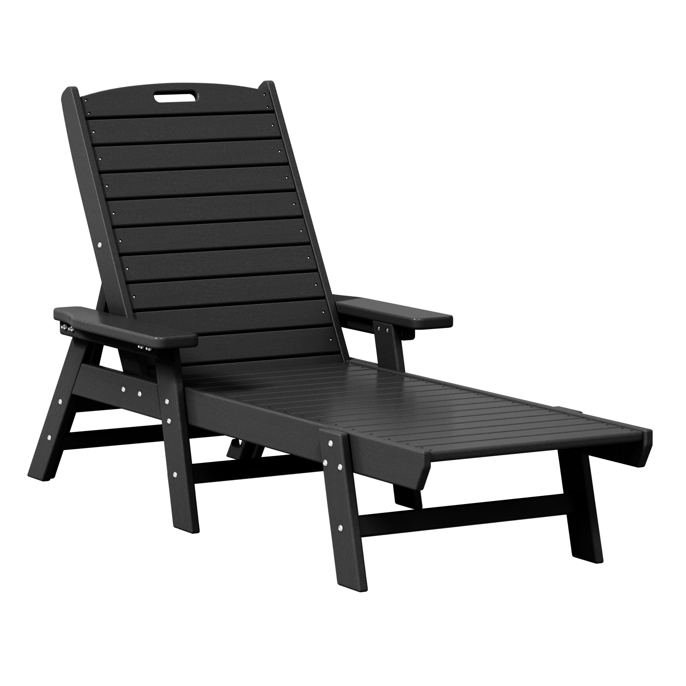 Paradise Poly Reclining Chaise Lounge (Set Of 2)
