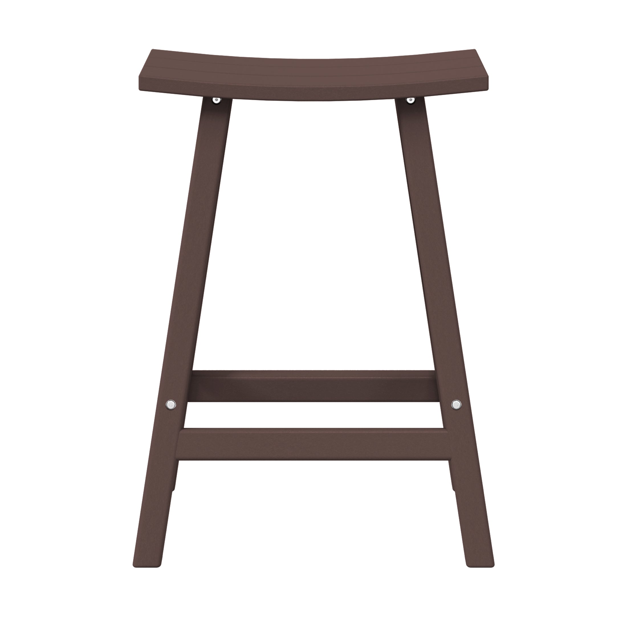 Paradise 24" height Outdoor / Patio Saddle bar stool