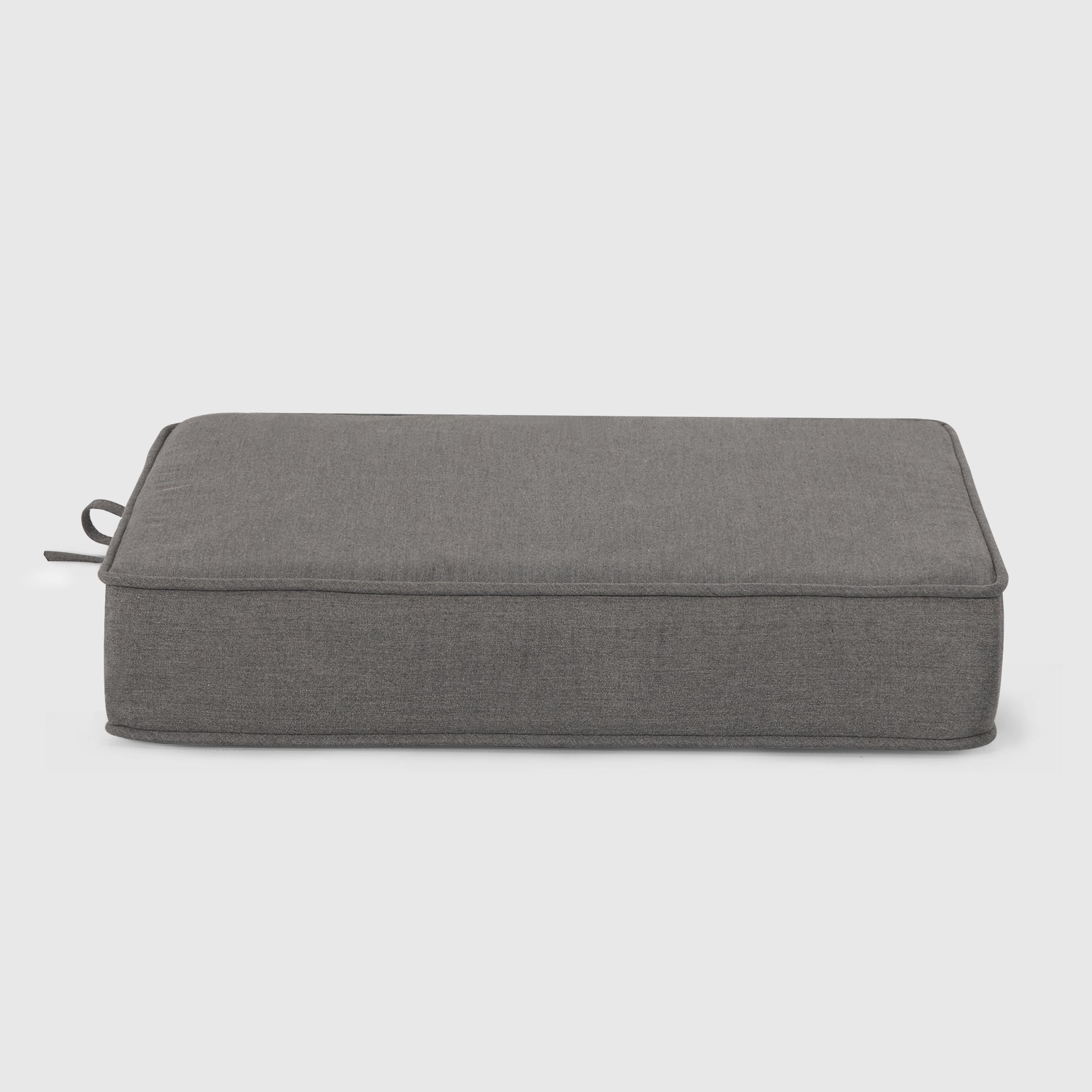 Harmony Outdoor Patio Furniture Seat Chair Square Cushions with Piping. Set of 2, 20" x 19"