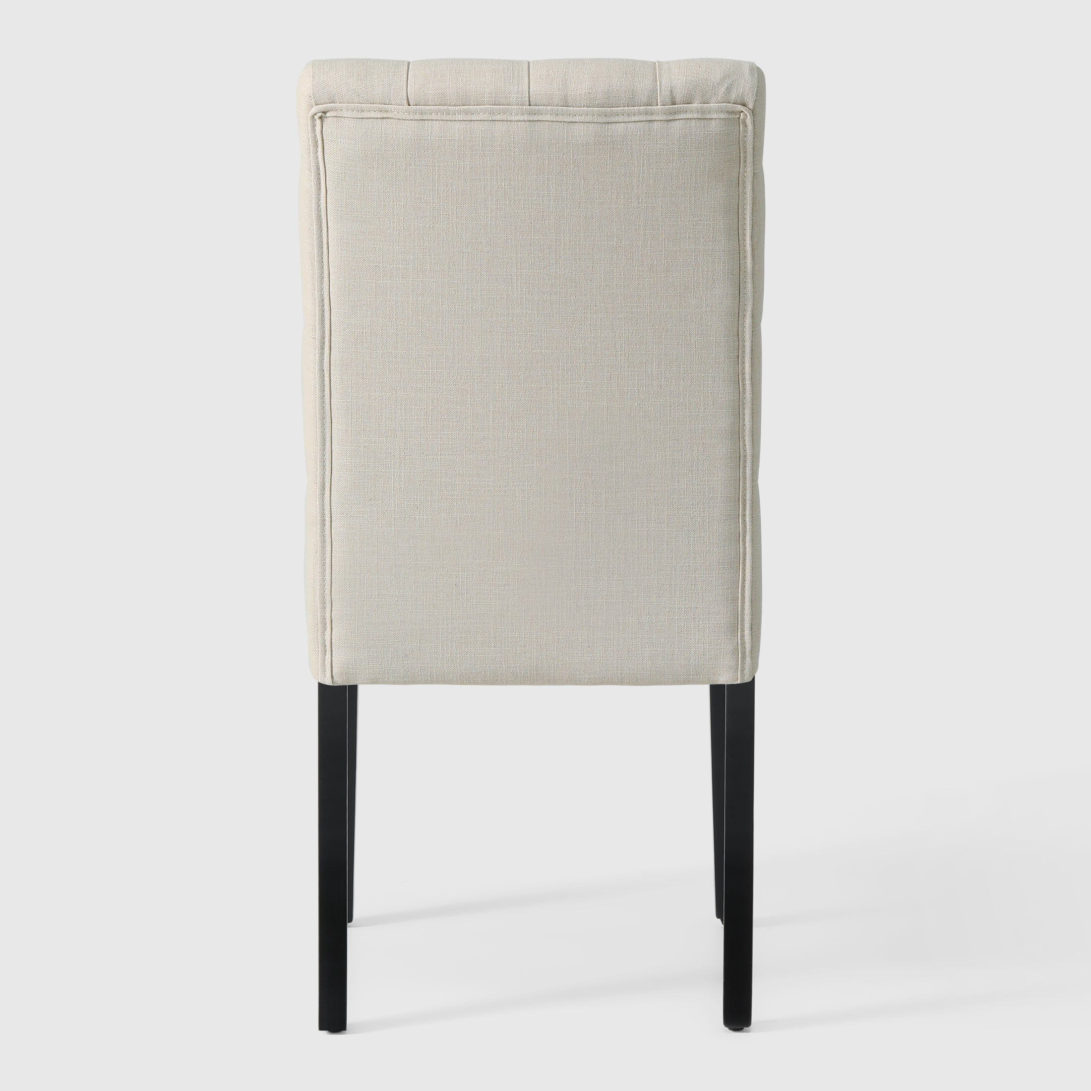 Bellmount Linen fabric tufted upholstered side chair