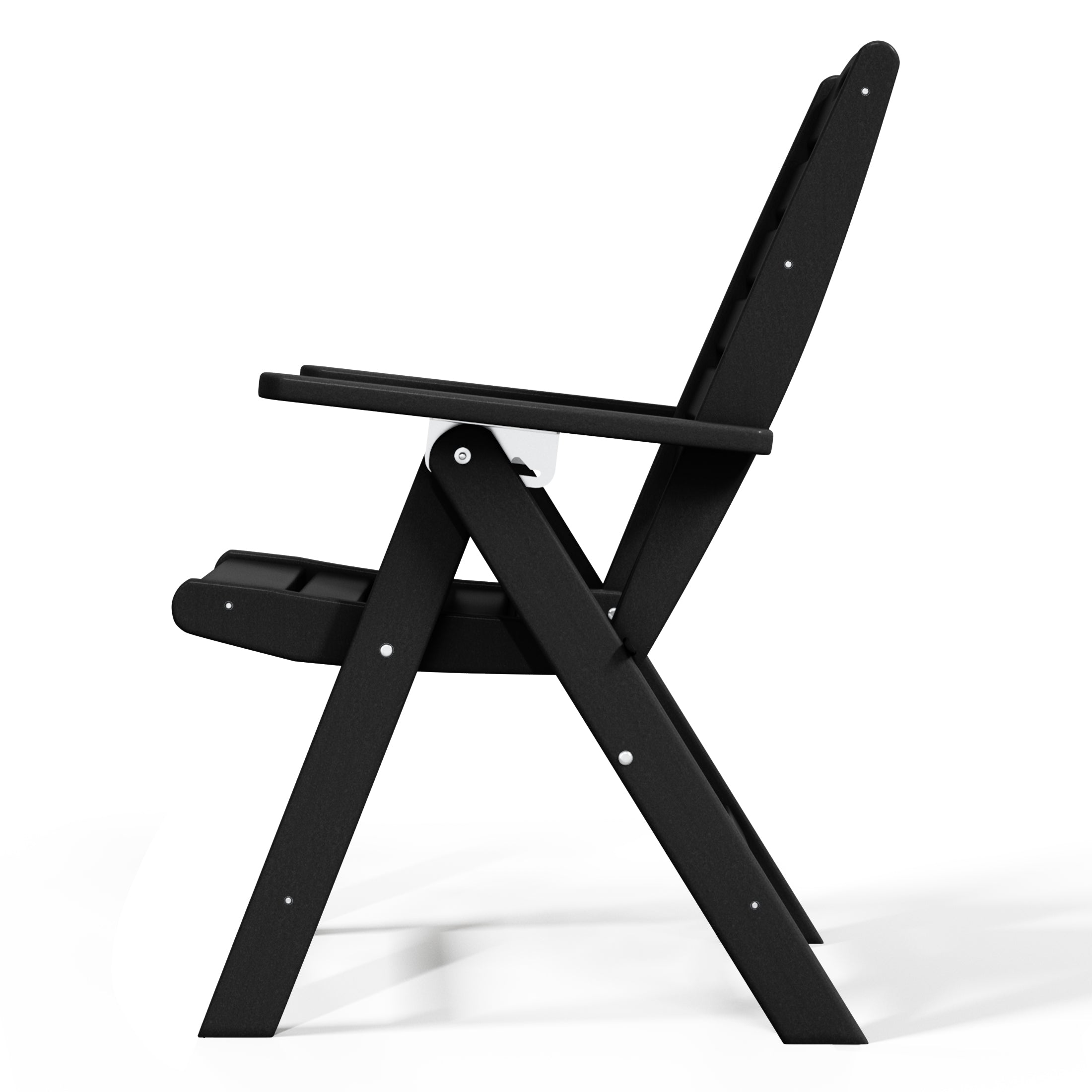 Paradise HDPE Adjustable Highback Folding Patio Dining Chair