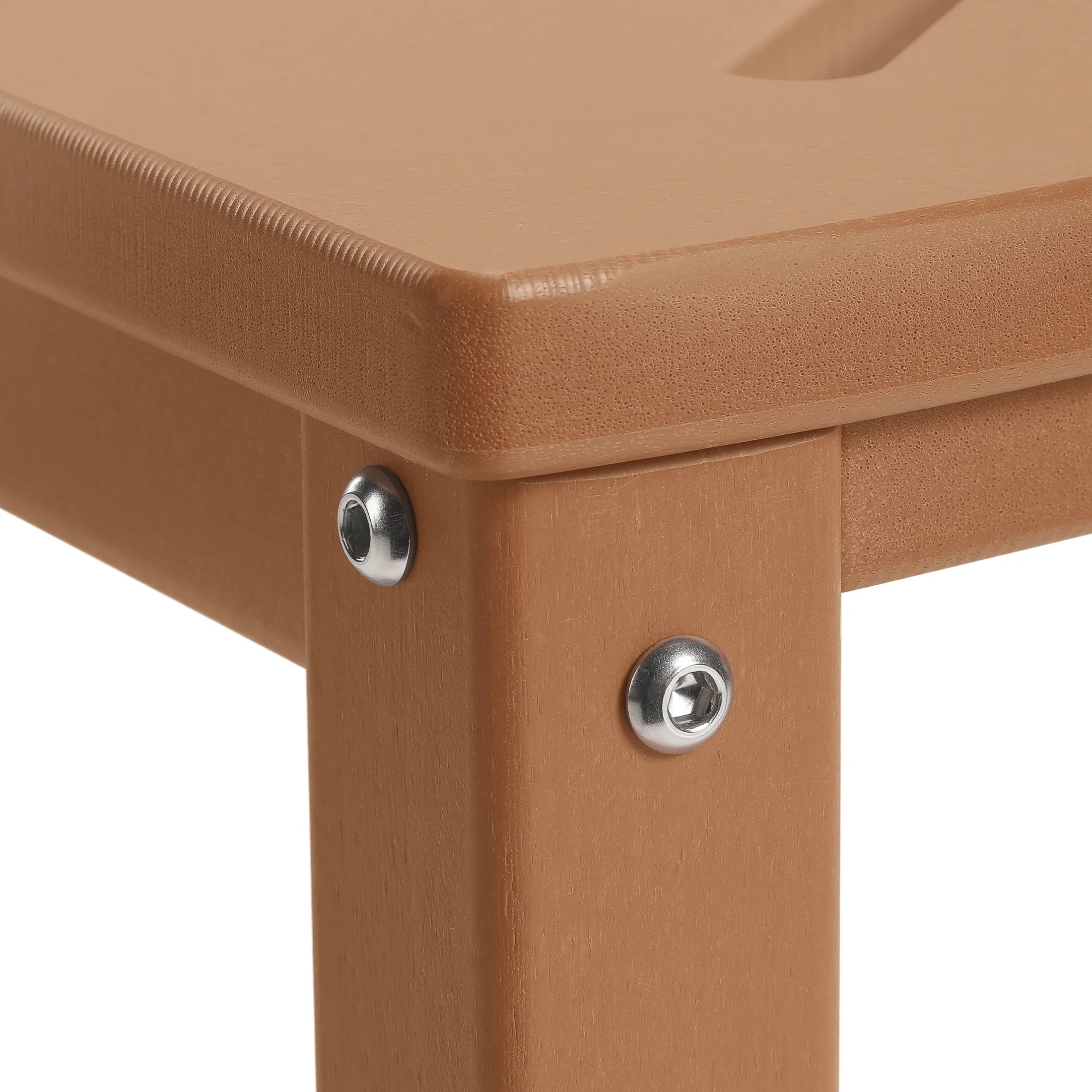 Ventura HDPE Plastic Waterproof Shower Corner Bench