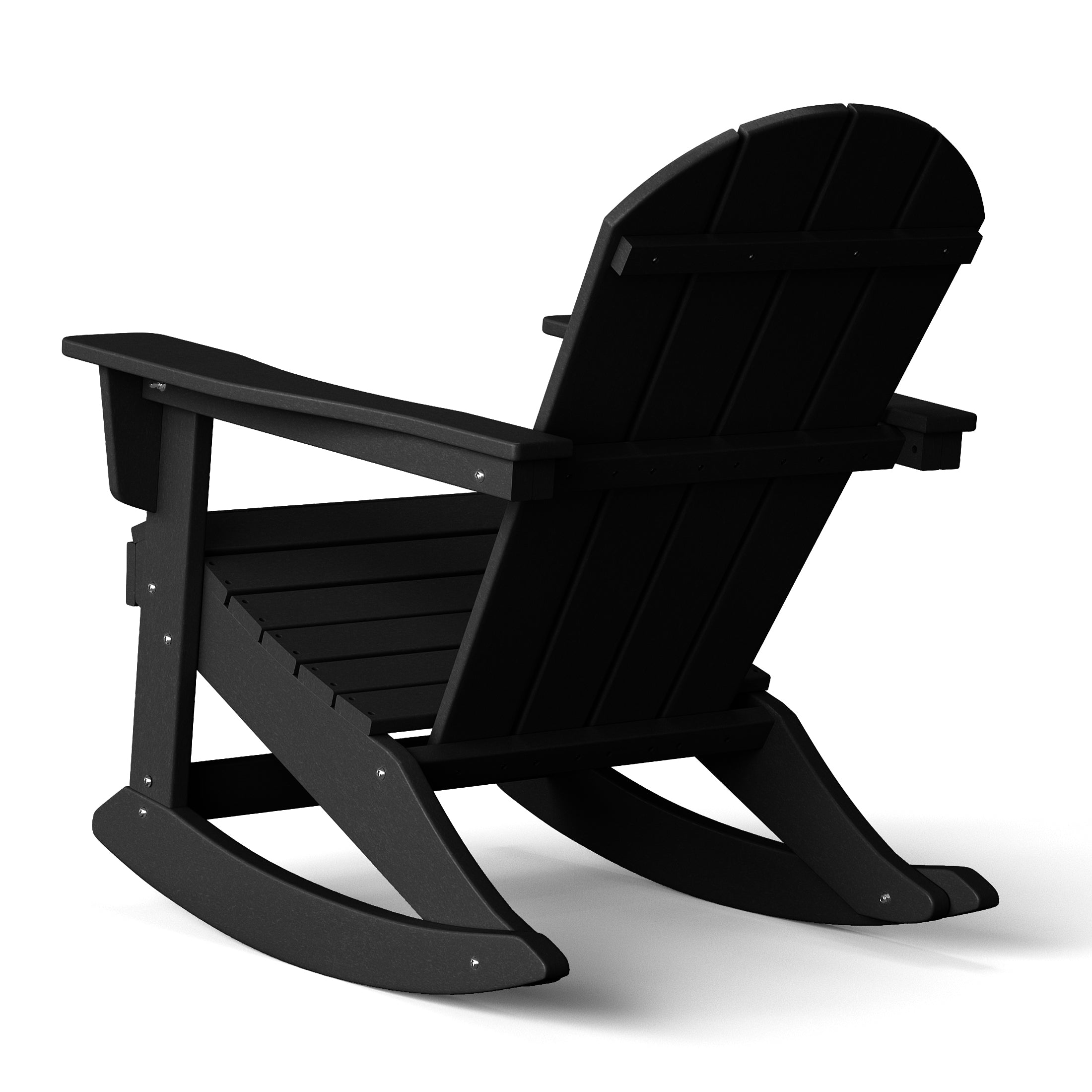 Paradise 2 piece set Outdoor / Patio Poly Adirondack rocking chairs ( 2 seater )