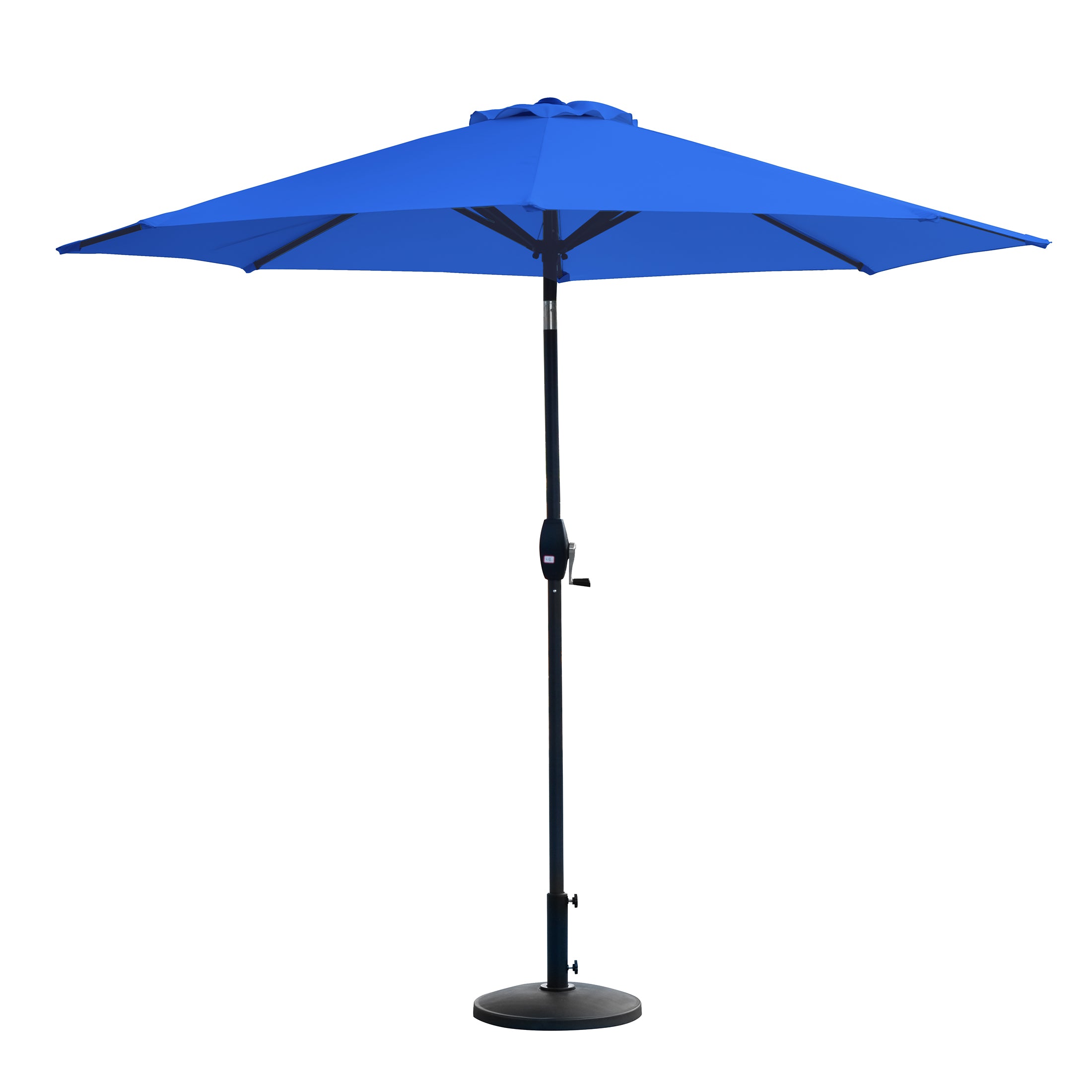 Cabana 9 ft. Patio Table Umbrella with tilt, crank features and free standing weight base kit