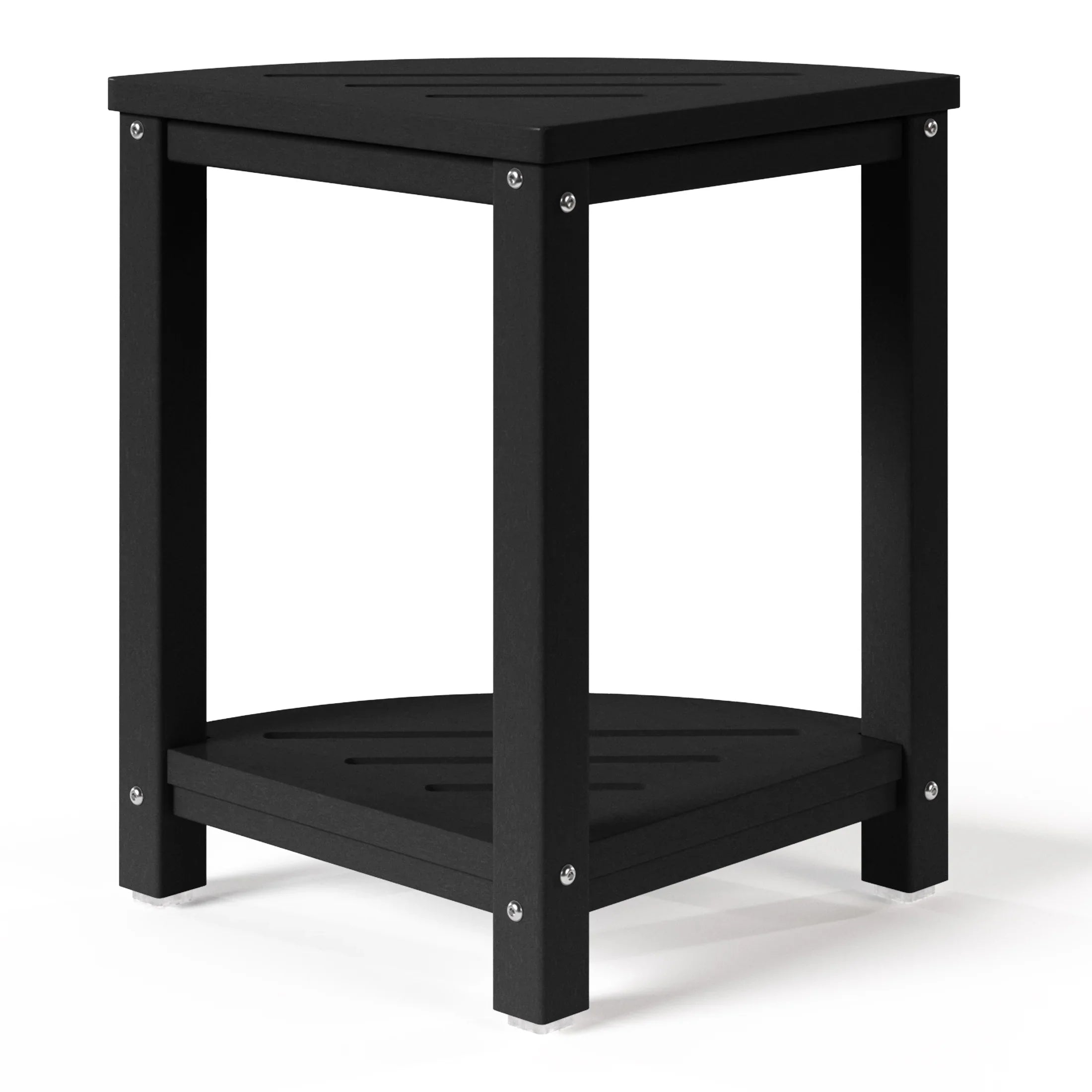 Ventura HDPE Plastic Waterproof Shower Corner Bench
