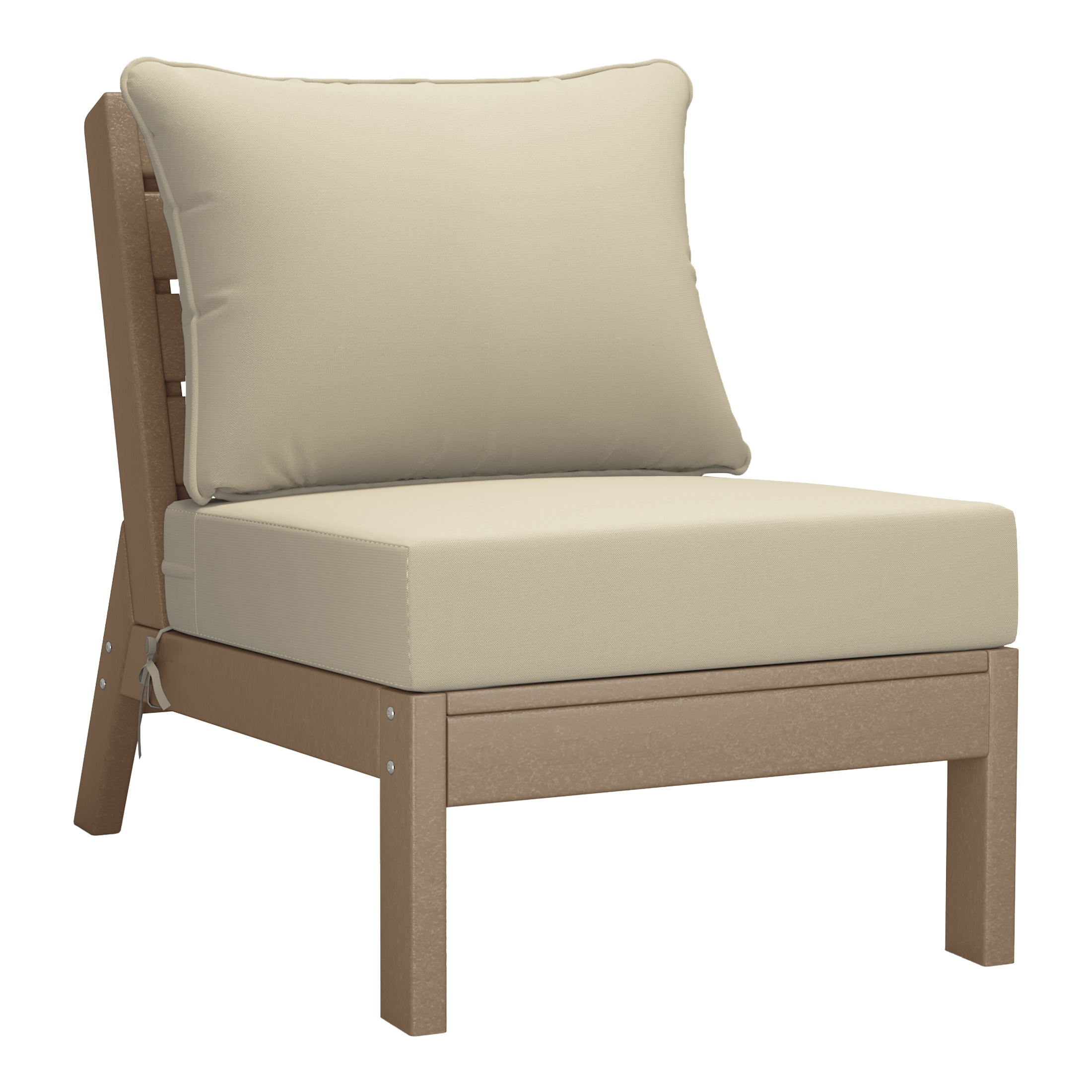 Portsmouth Outdoor 6-Piece Modular Sectional Patio Furniture Sofa Set
