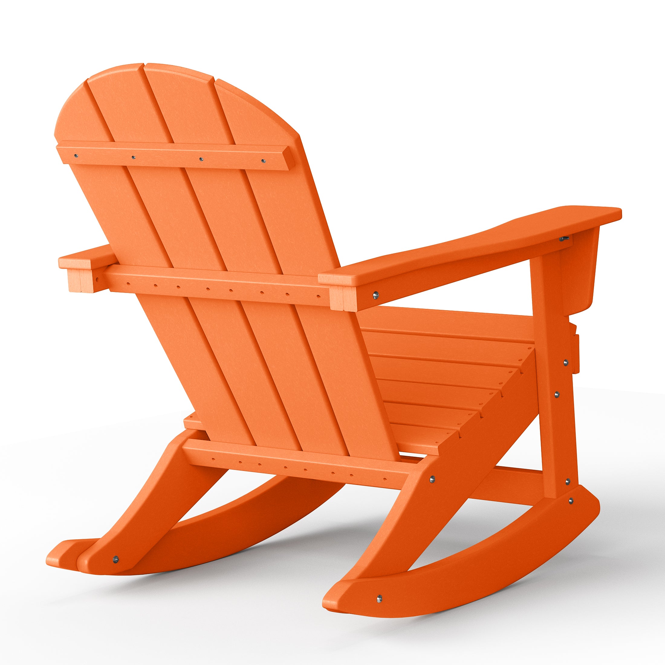 Paradise 2 piece set Outdoor / Patio Poly Adirondack rocking chairs ( 2 seater )