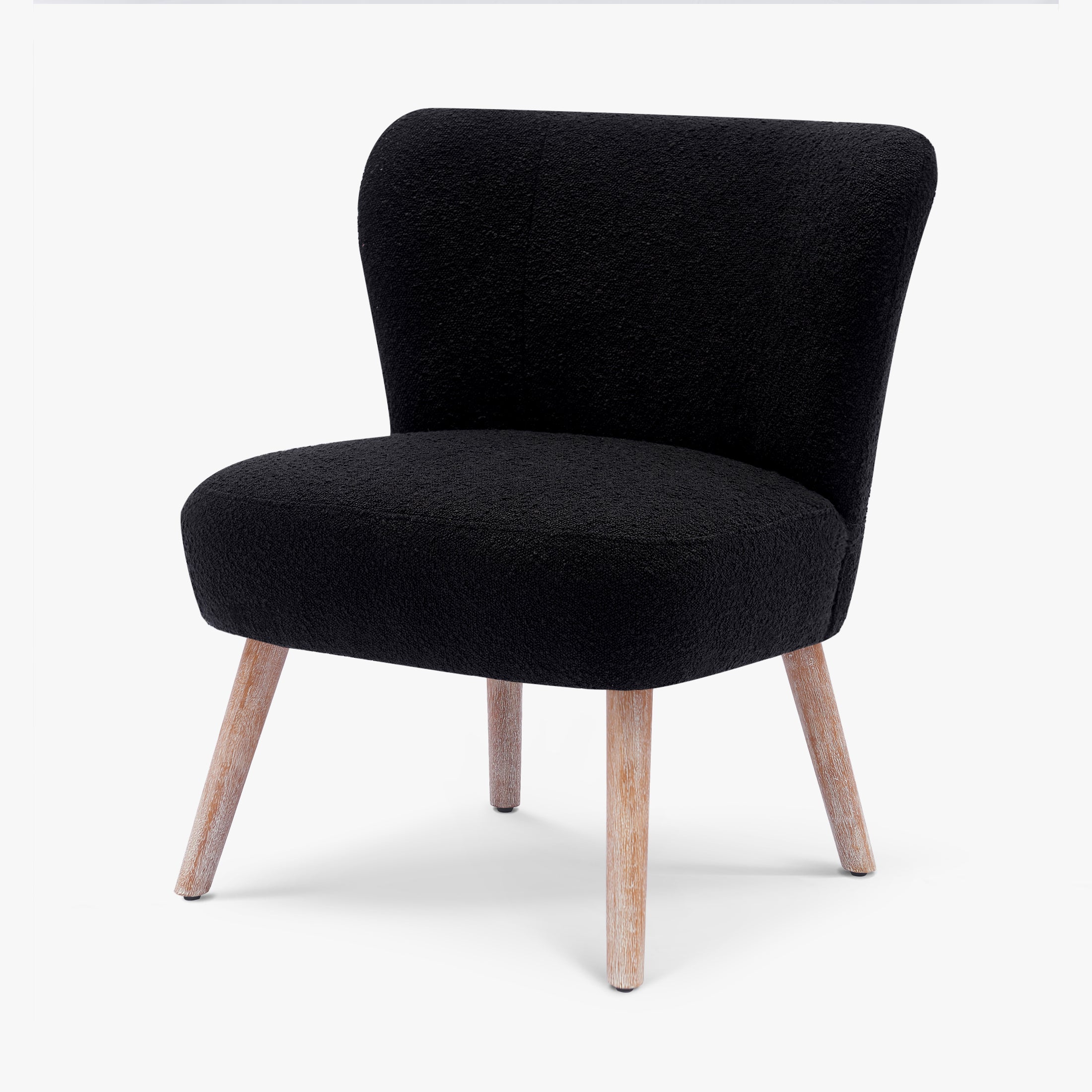 Amélie 25" Wide Upholstered Boucle Accent Chair