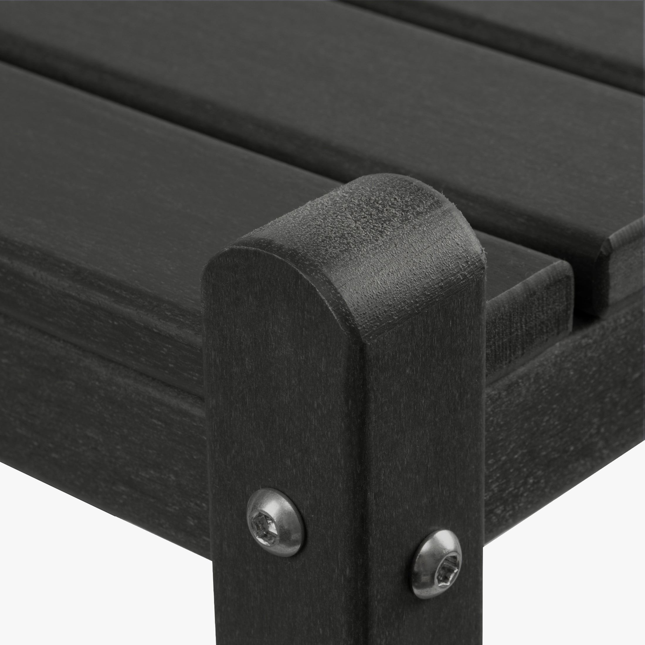 Paradise 36" Outdoor Adirondack HDPE 2-Tier Patio Side Table