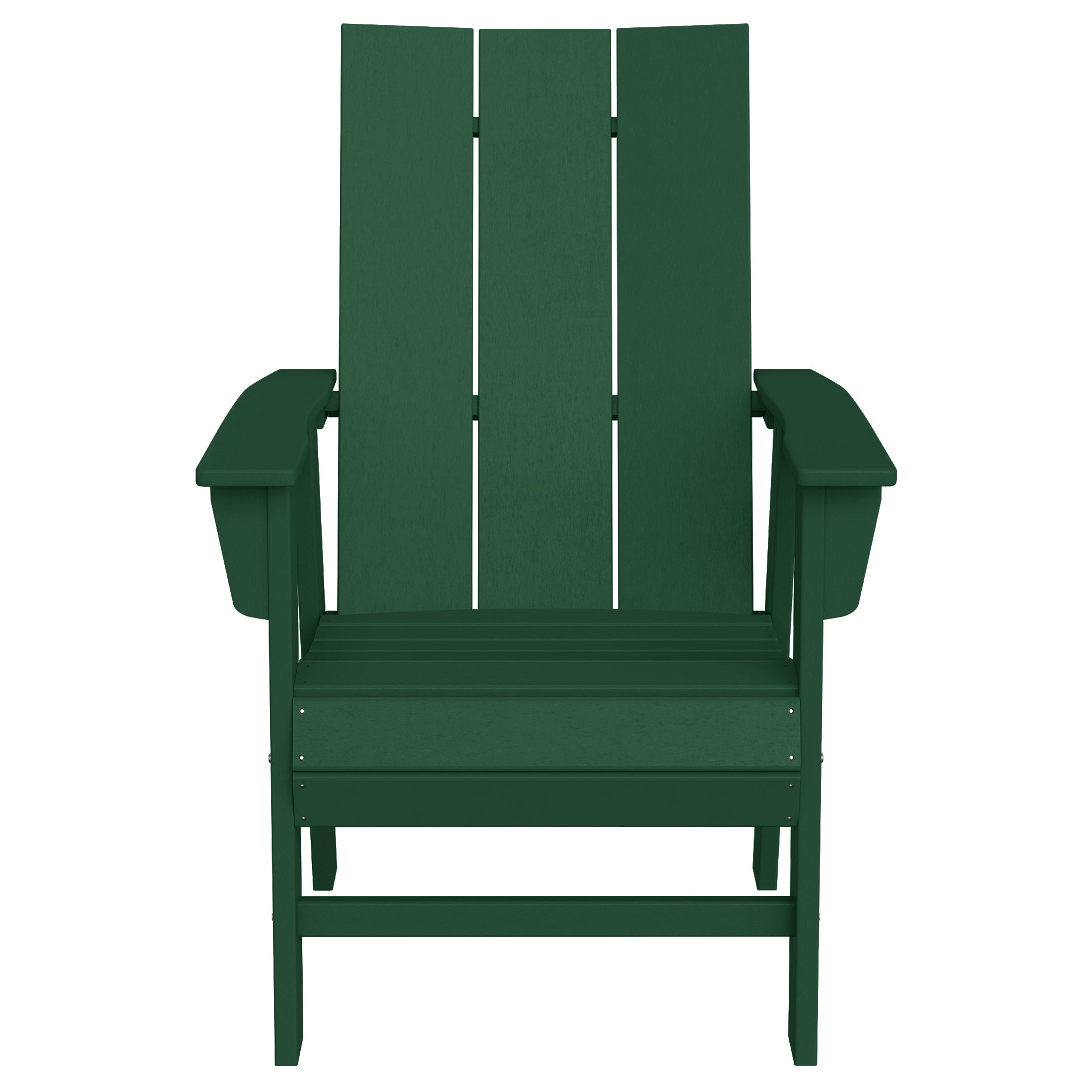 Palms Outdoor Patio HDPE Plastic Modern Adirondack Dining Chair