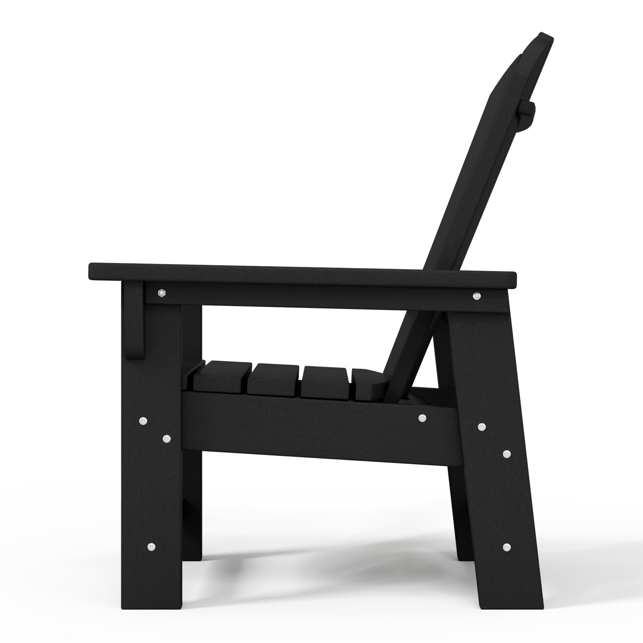 Paradise Kids Outdoor Adirondack Plastic Patio Chair (Set of 2)